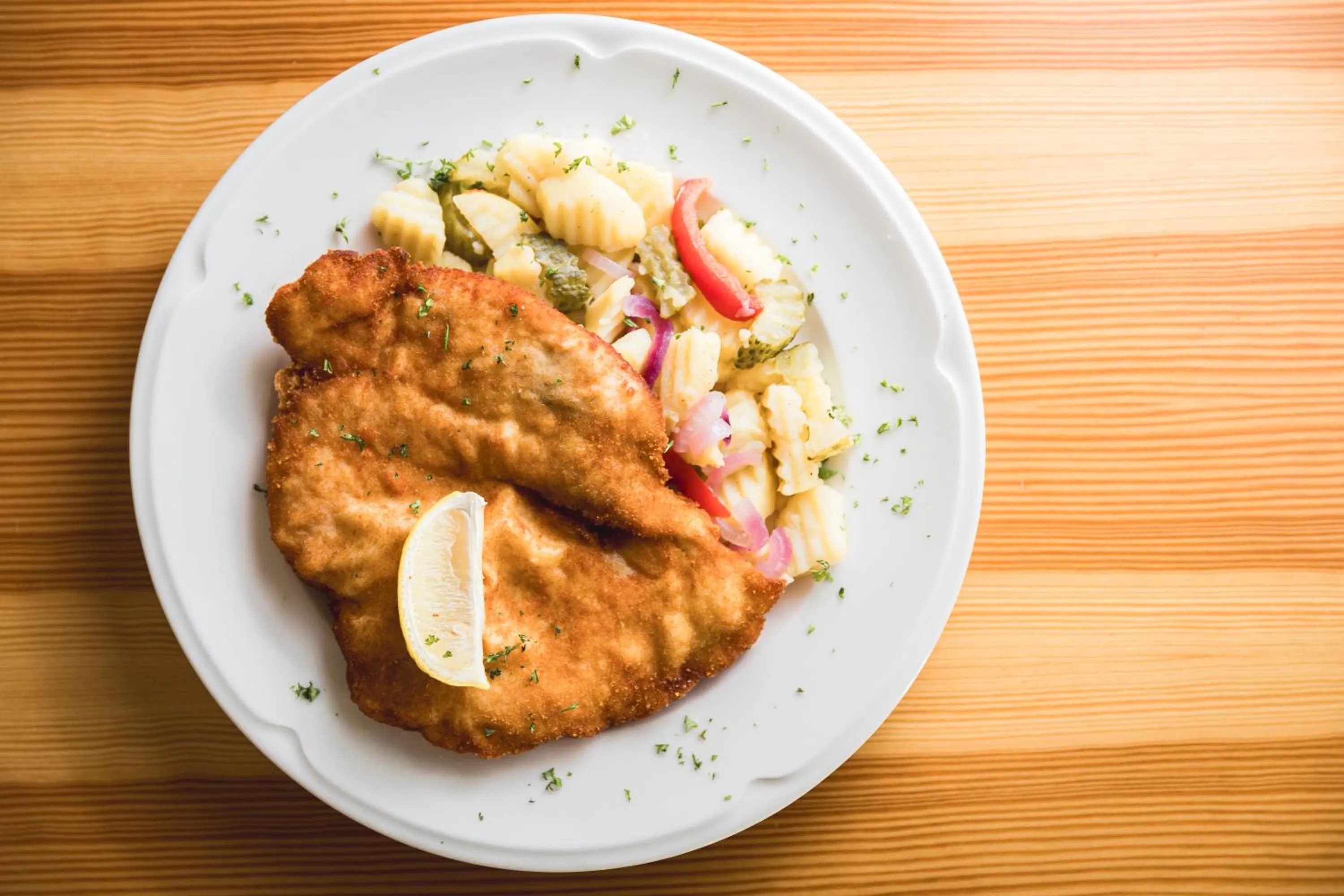 Food in Hotel Orlík