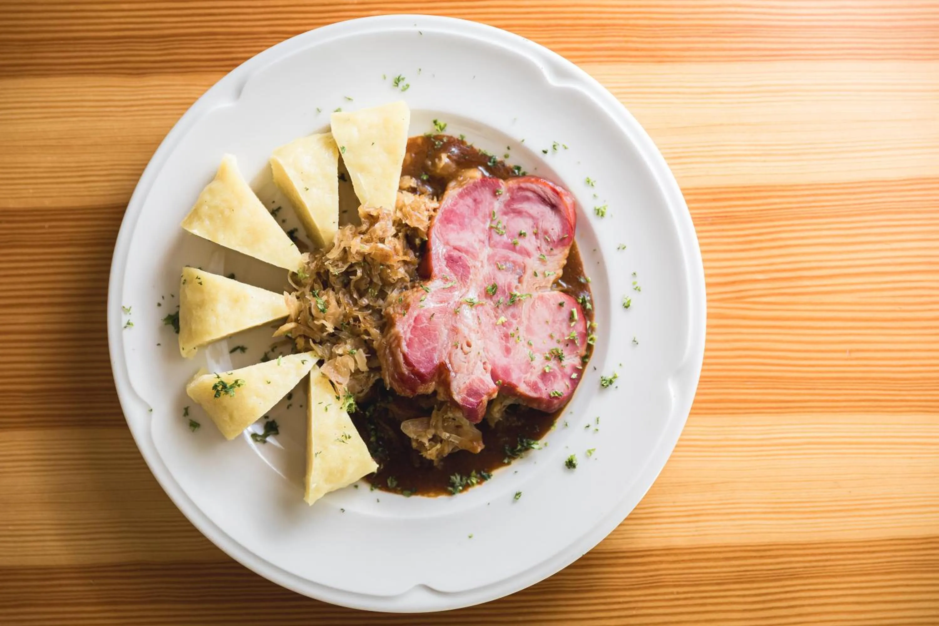 Food in Hotel Orlík