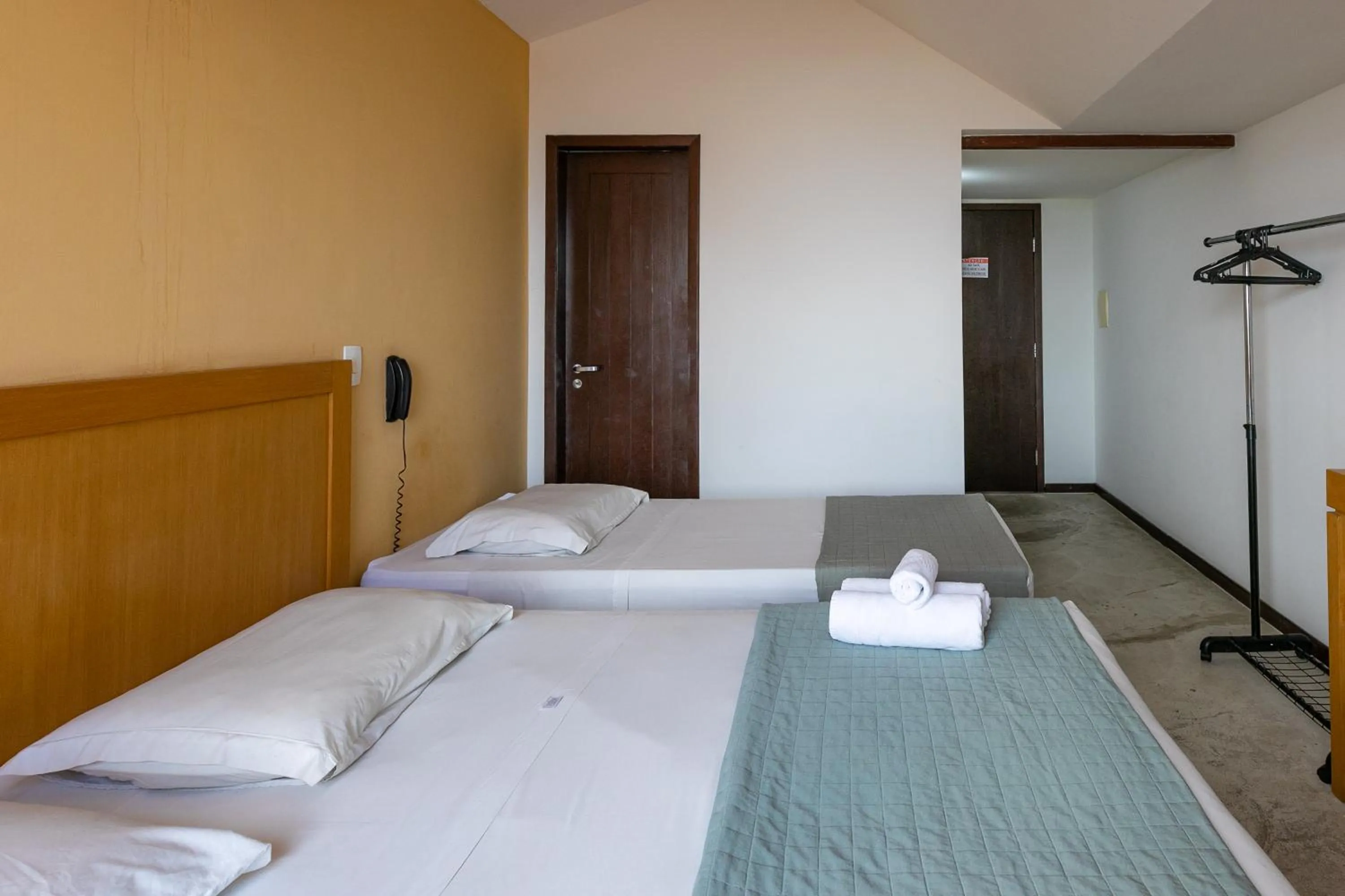 Bed in Safari Natal Beach Hotel