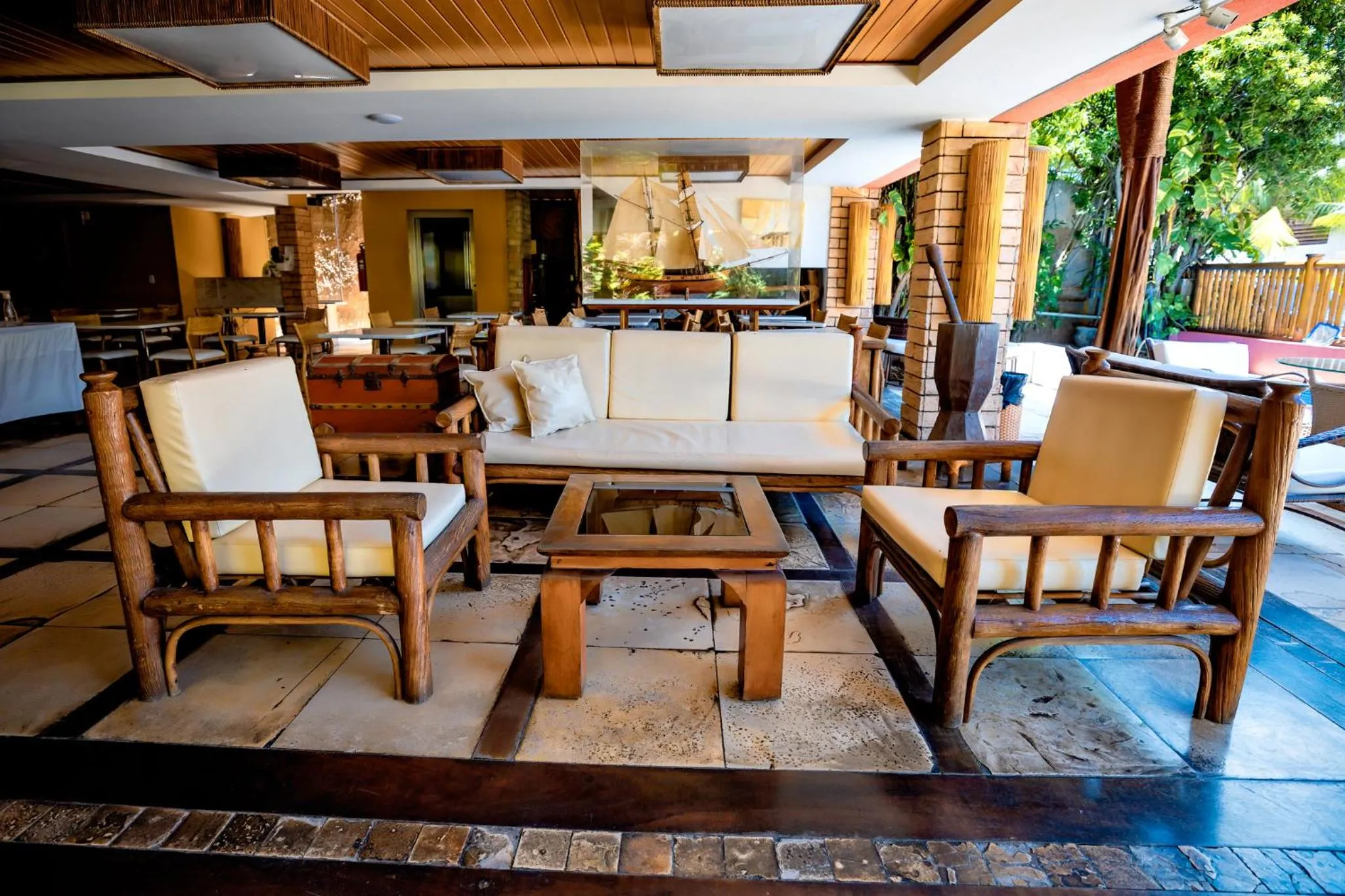 Lobby or reception in Safari Natal Beach Hotel