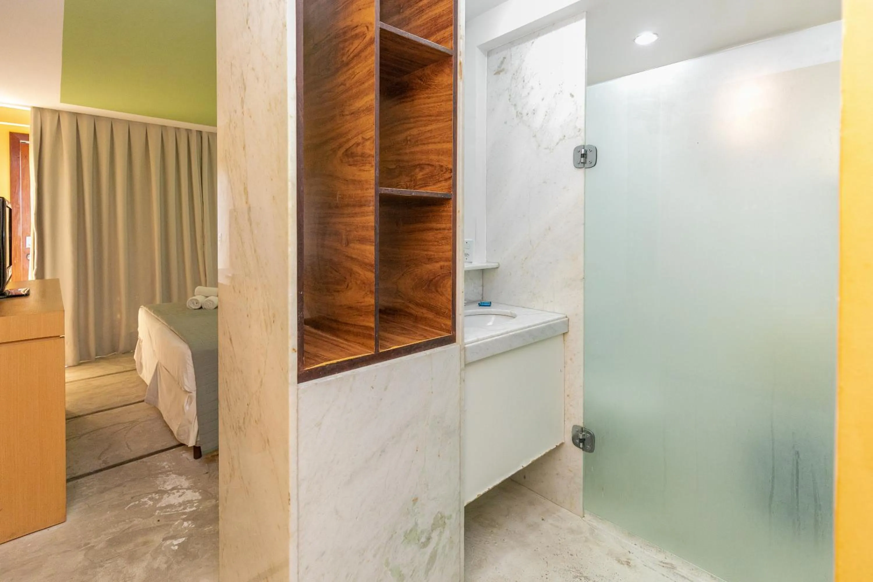 Bed in Safari Natal Beach Hotel