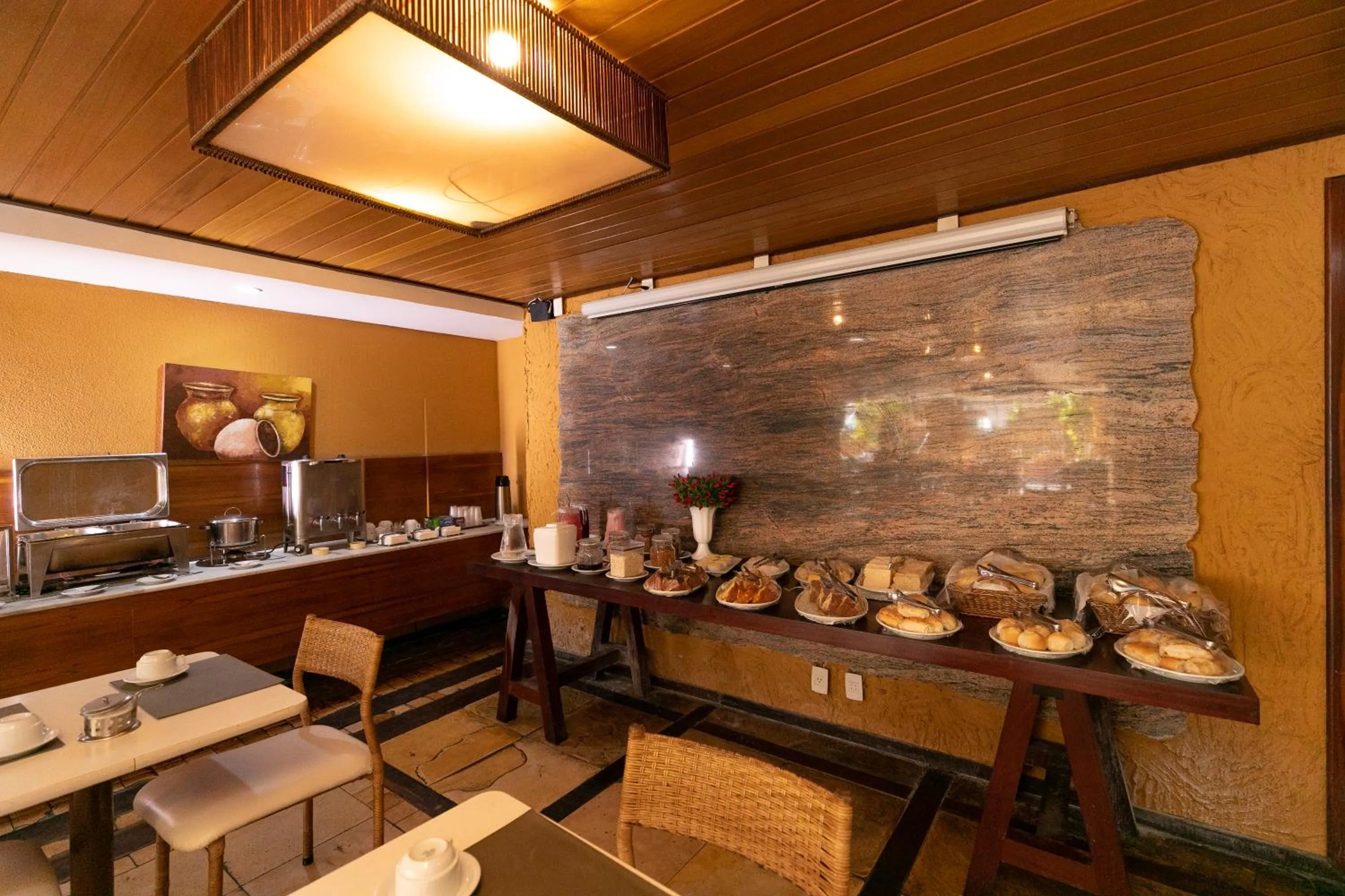 Buffet breakfast in Safari Natal Beach Hotel