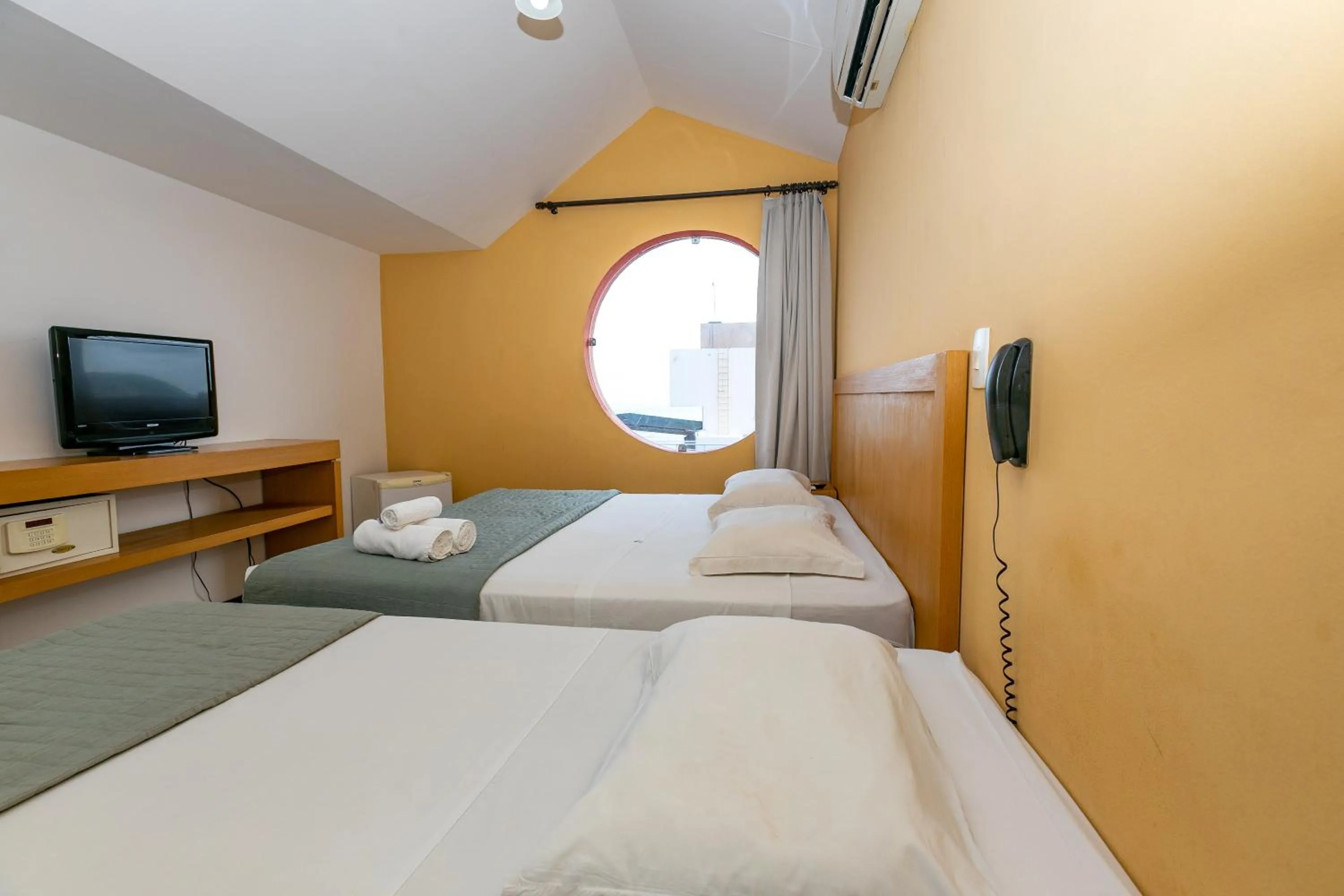 Bed in Safari Natal Beach Hotel