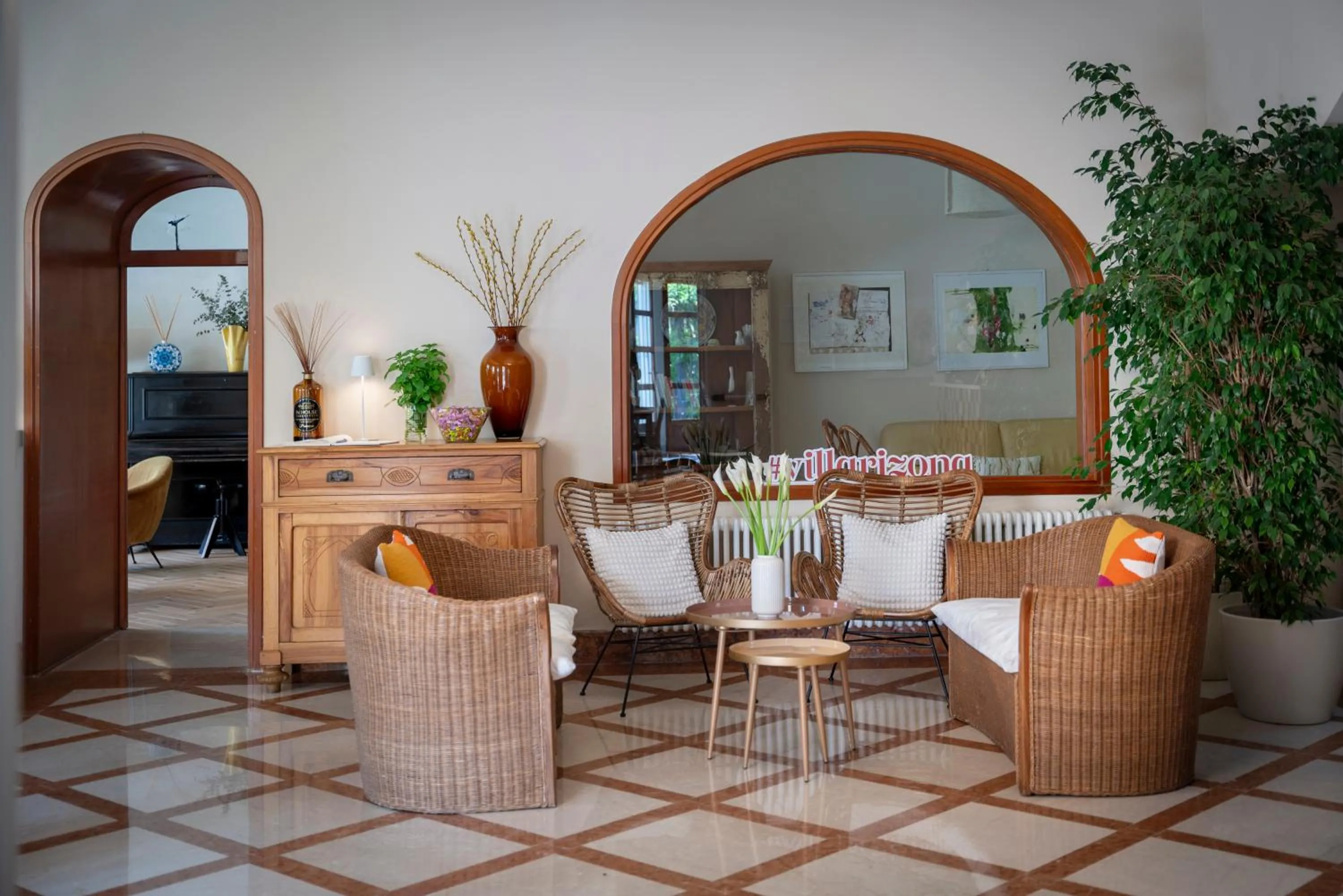 Living room in Villa Arizona