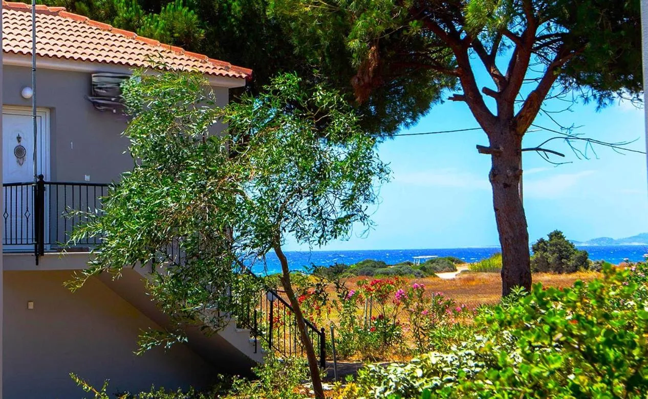 Natural landscape in Romanos Beach Villas