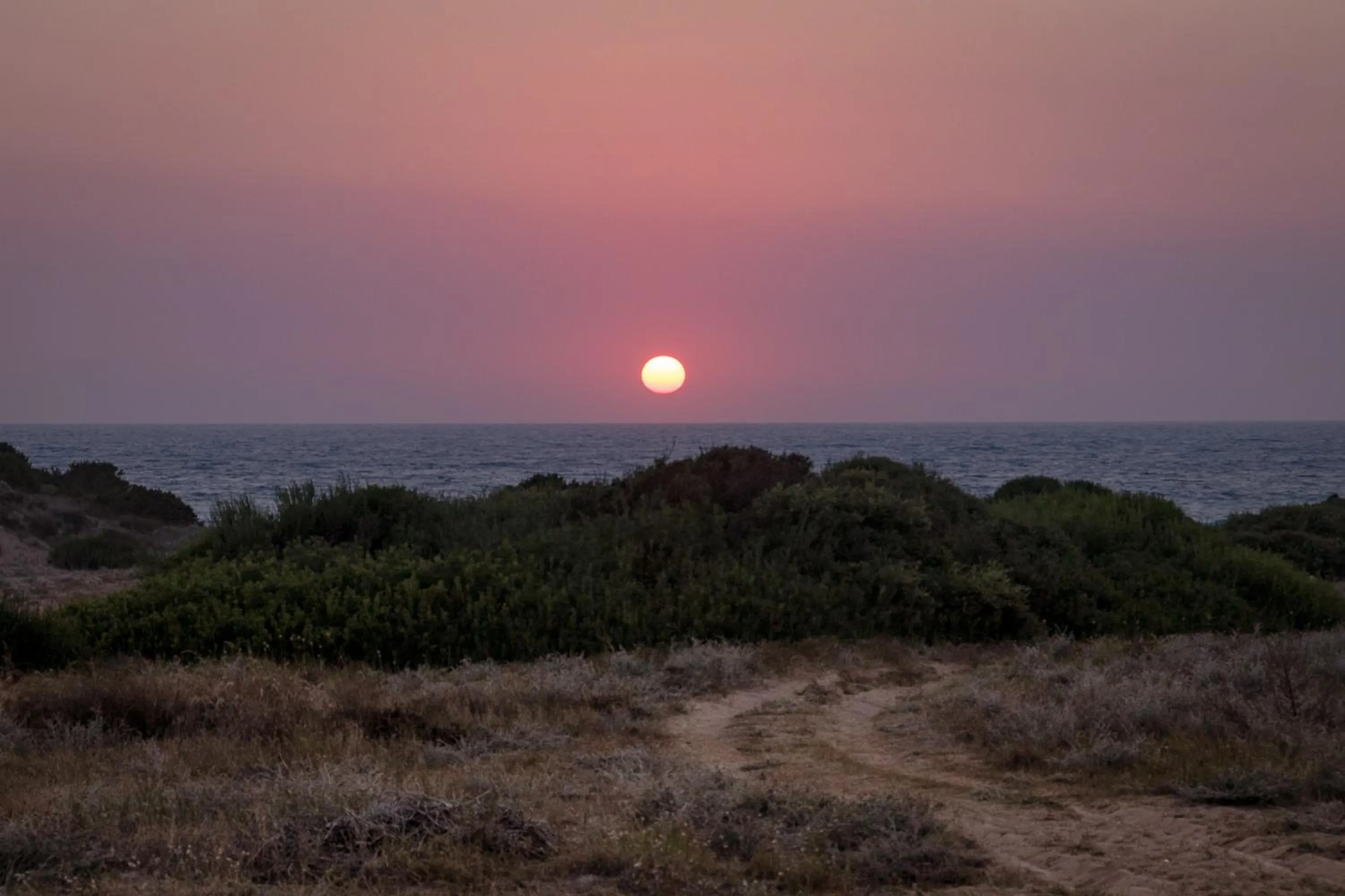 Natural landscape in Romanos Beach Villas