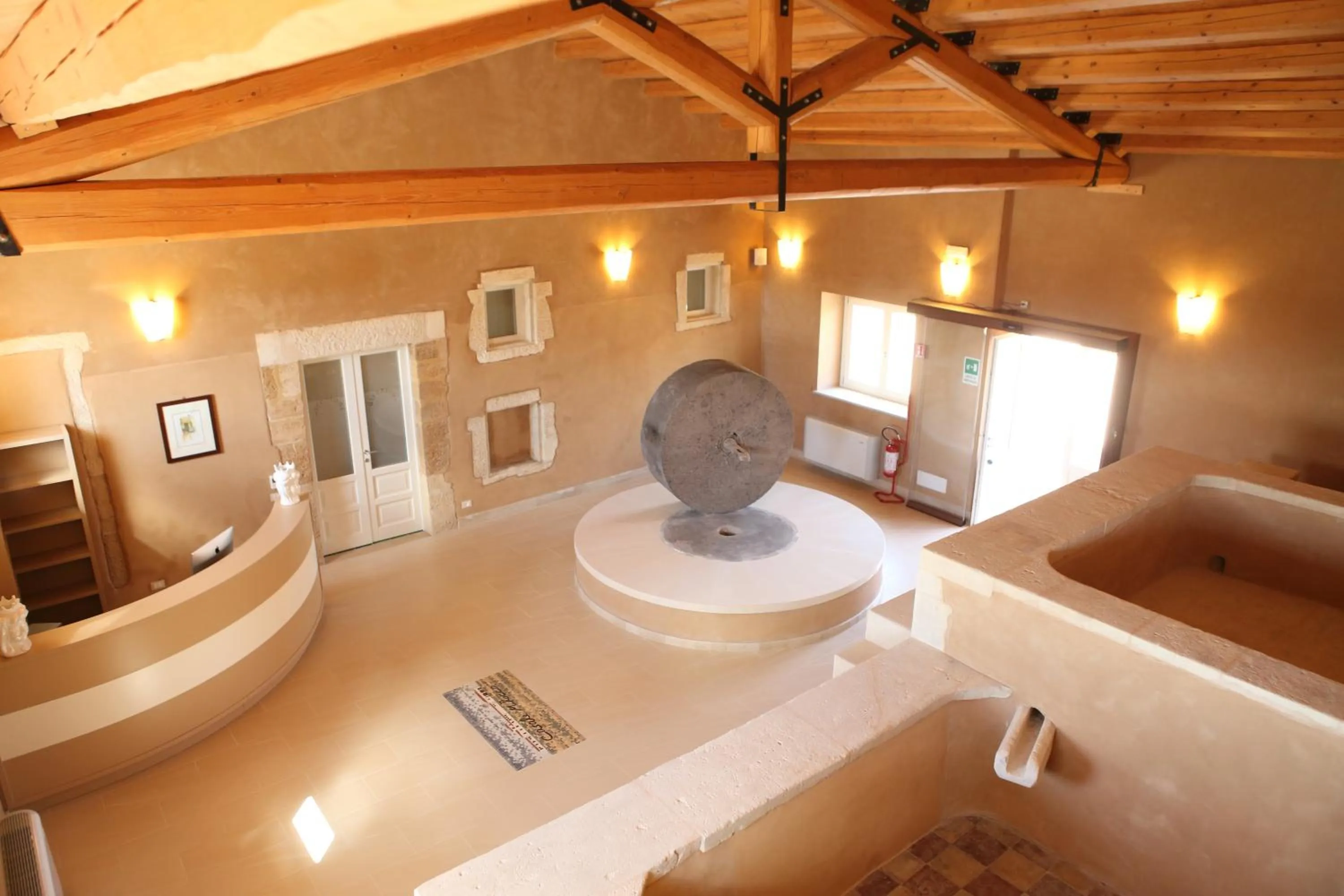 Lobby or reception in Hotel Casale Milocca