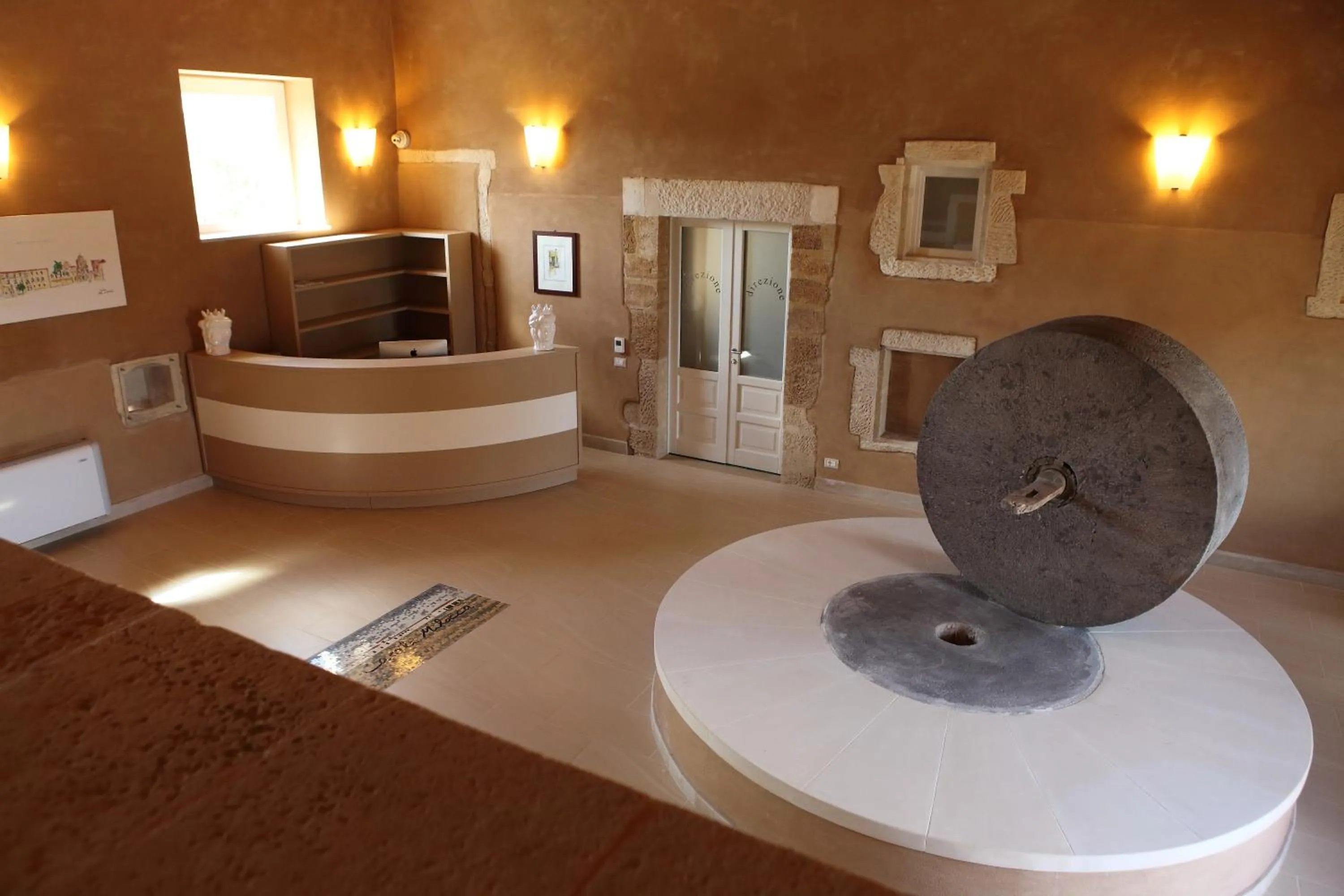 Lobby or reception in Hotel Casale Milocca