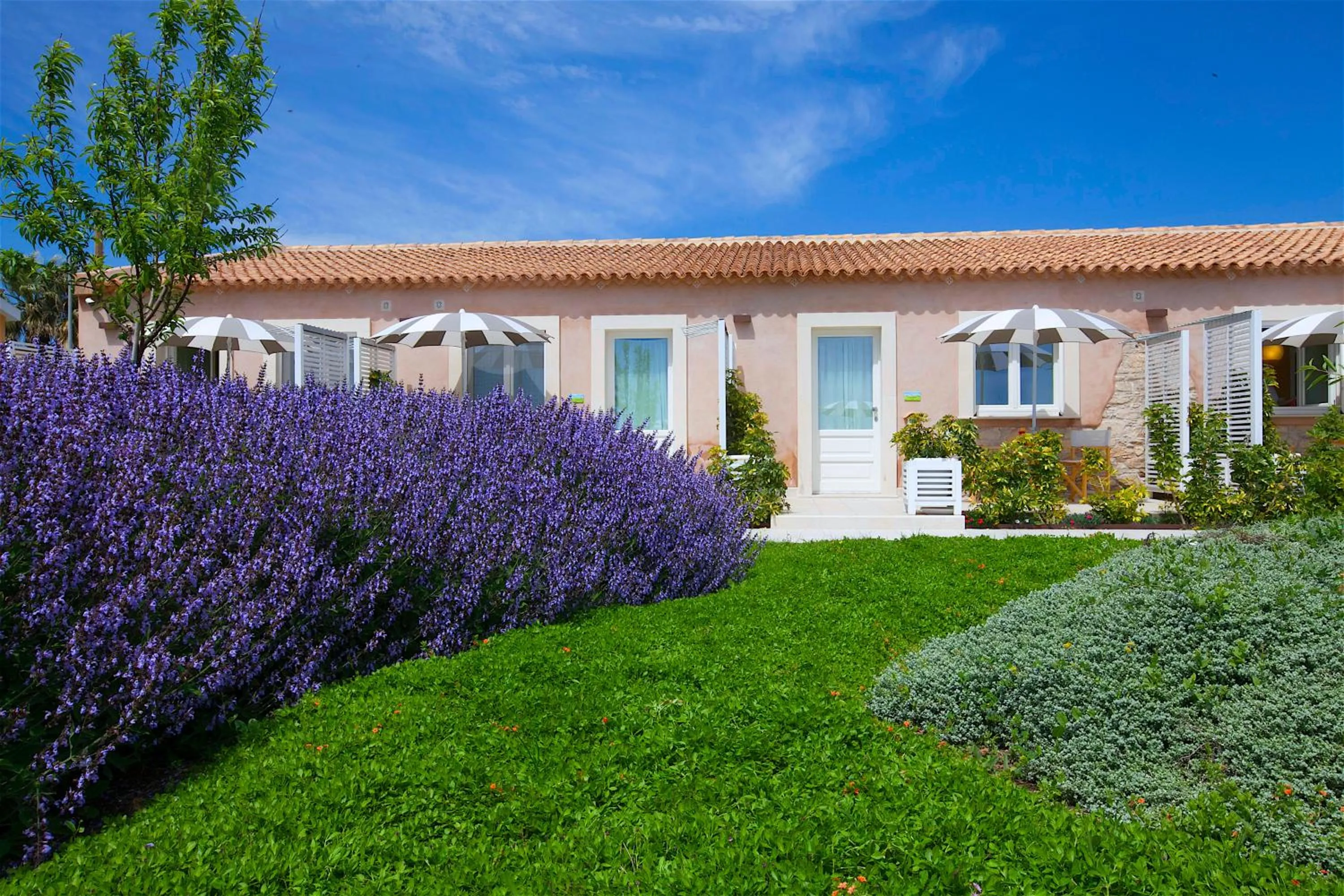 Garden in Hotel Casale Milocca