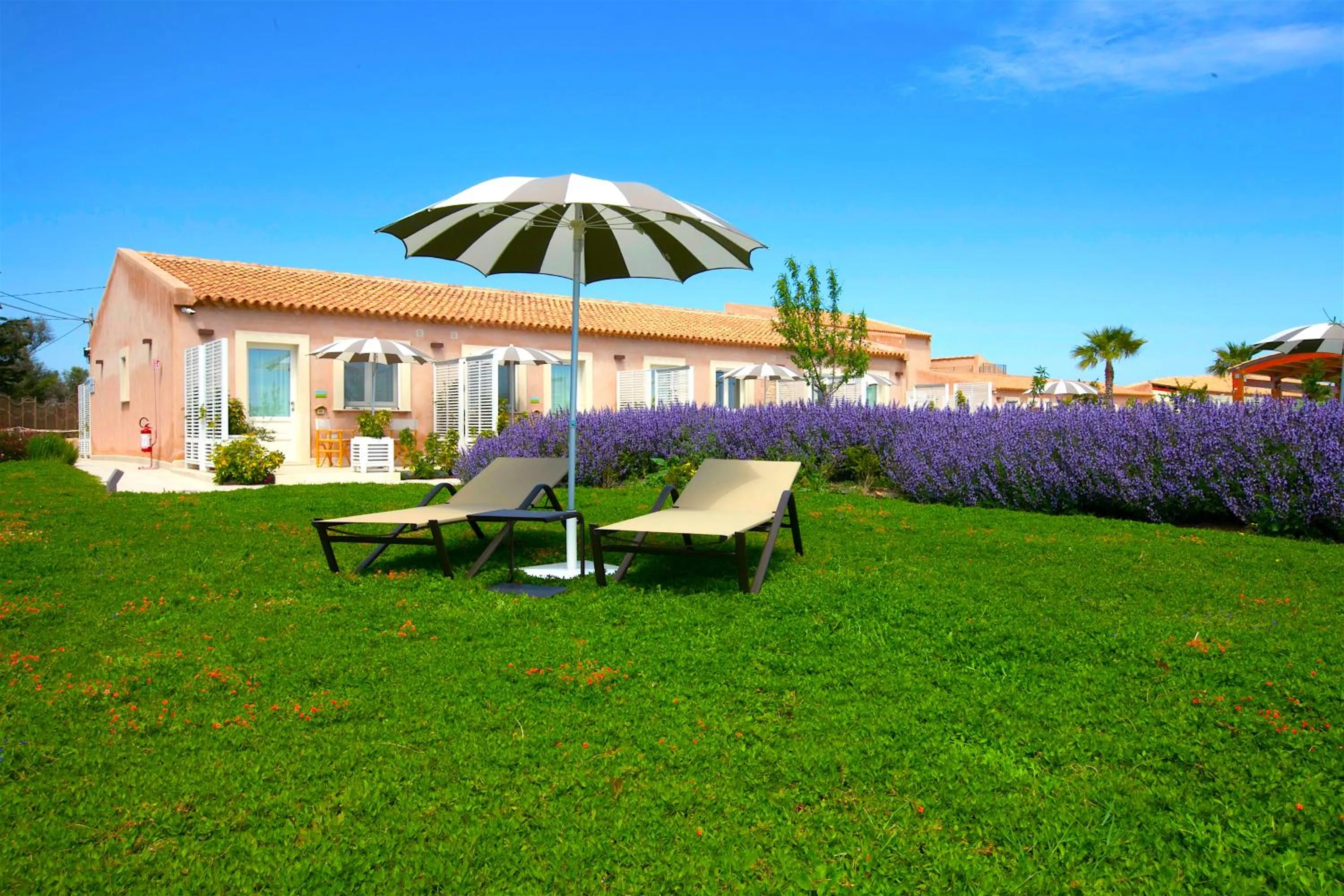 Garden in Hotel Casale Milocca