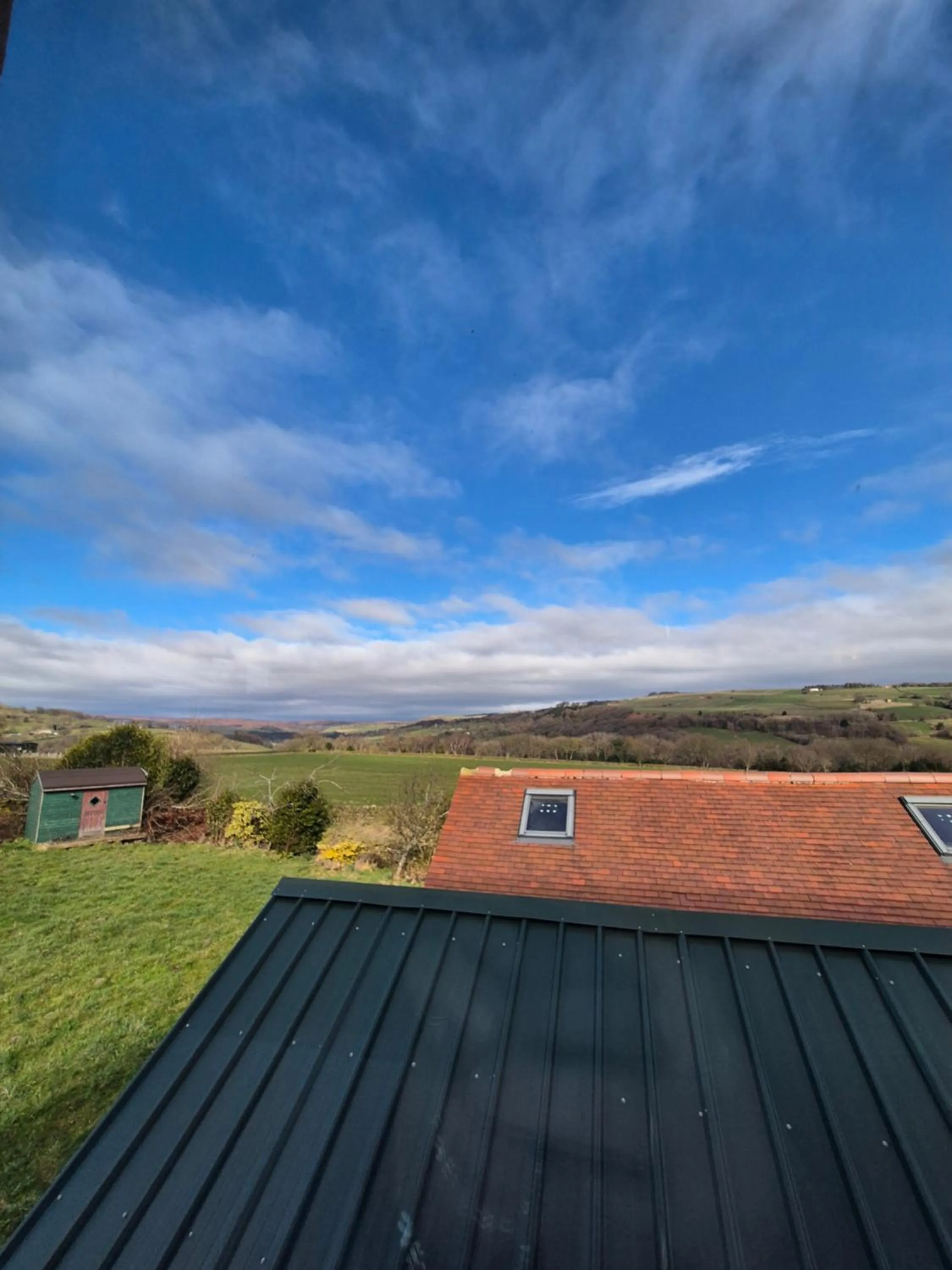 View (from property/room) in Padley Farm