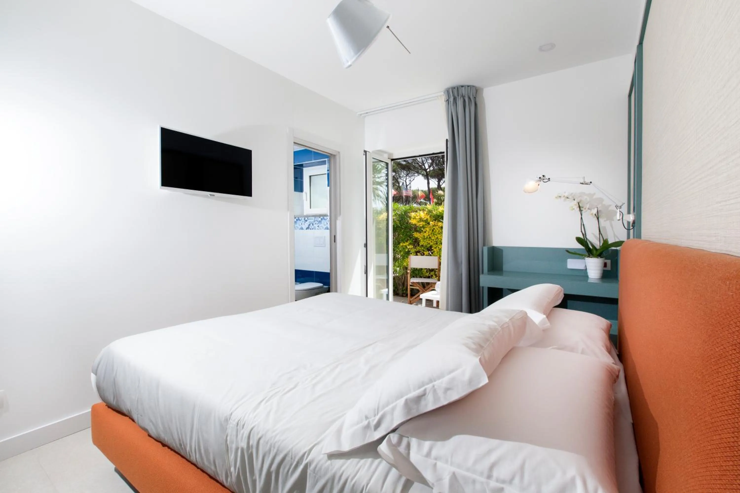 Bedroom, Bed in Hotel O Sole Mio