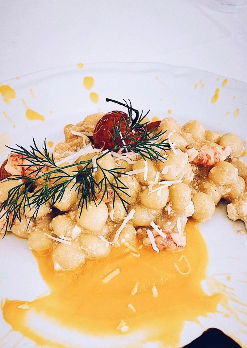 Food close-up in Hotel O Sole Mio