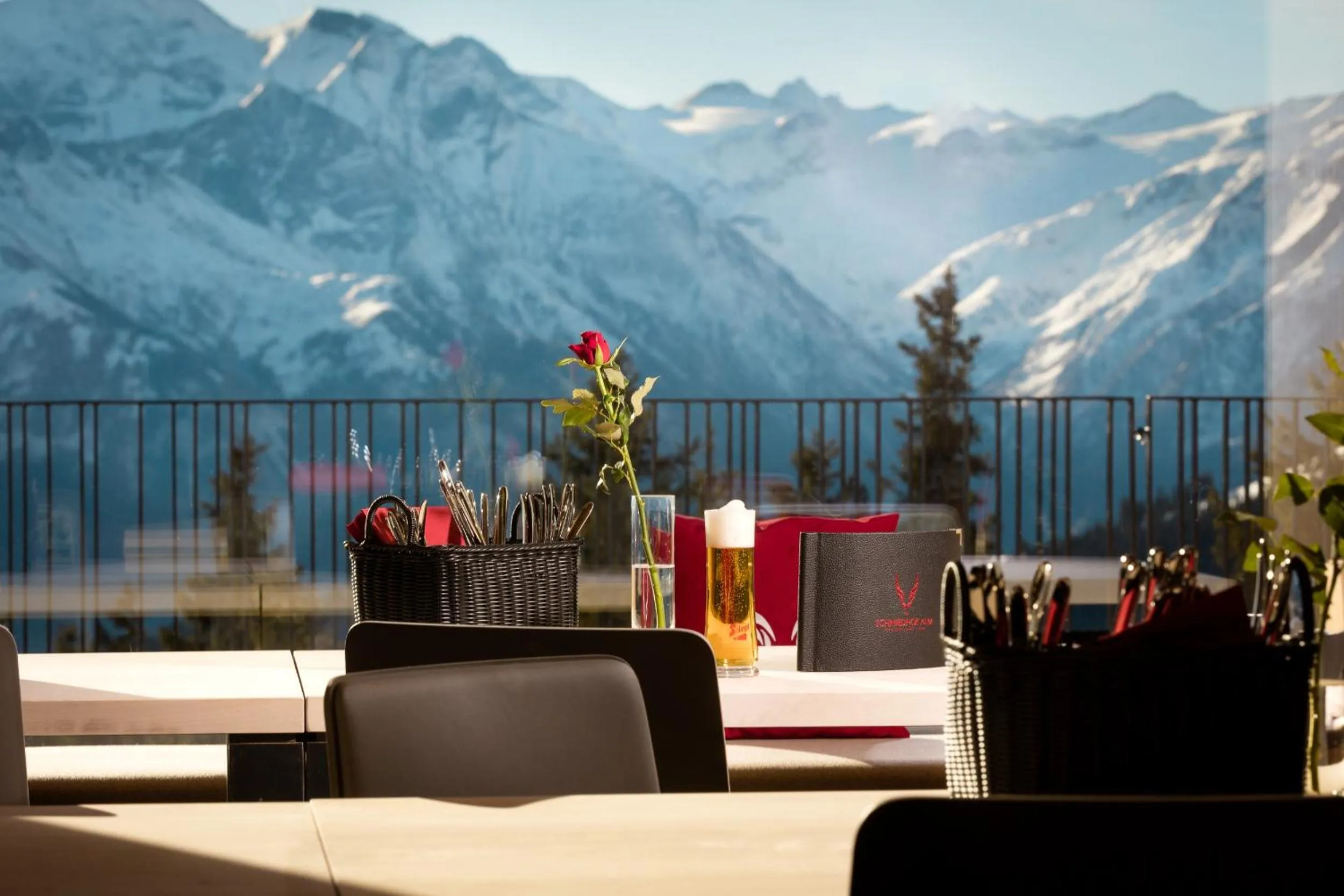 Mountain view in Schmiedhof Alm