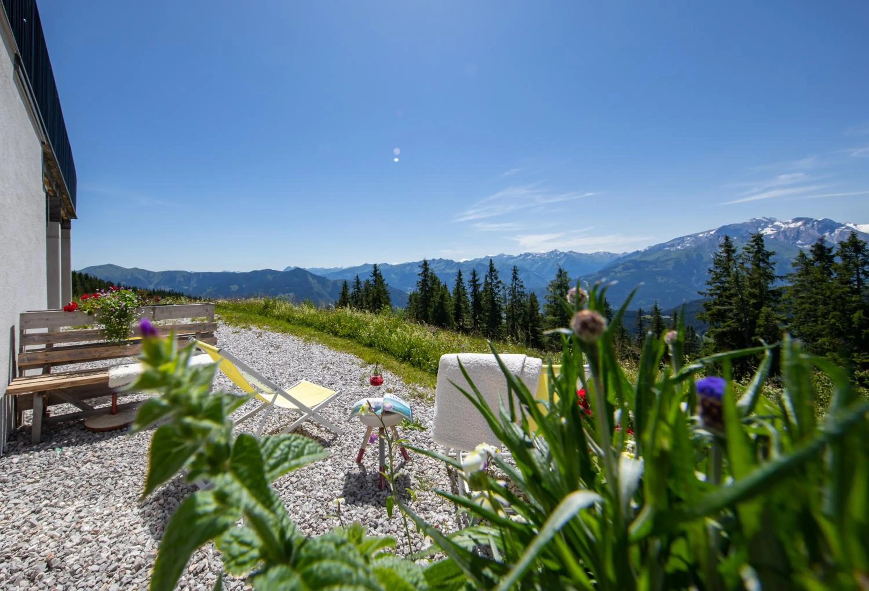 Natural landscape in Schmiedhof Alm