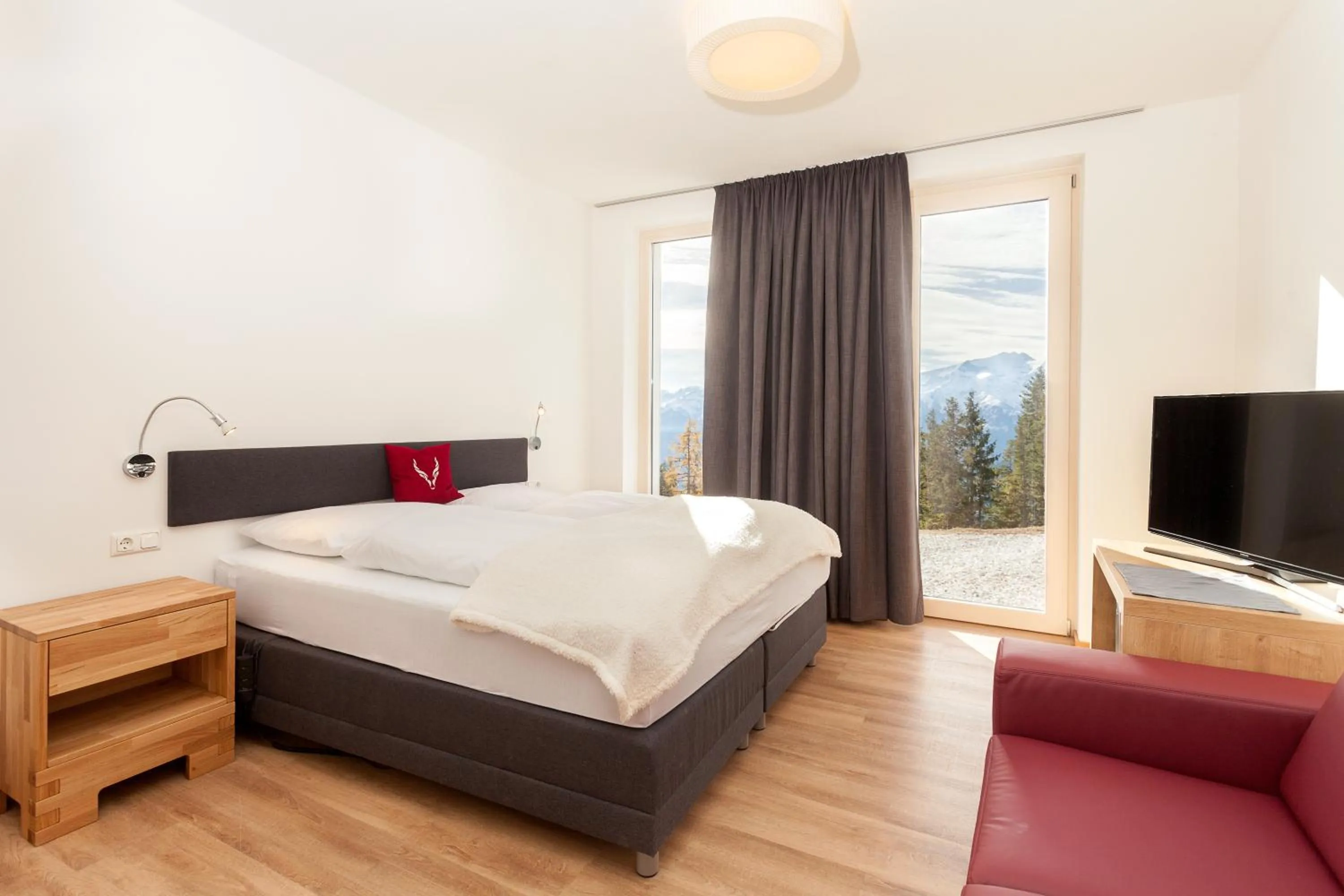 Bed in Schmiedhof Alm
