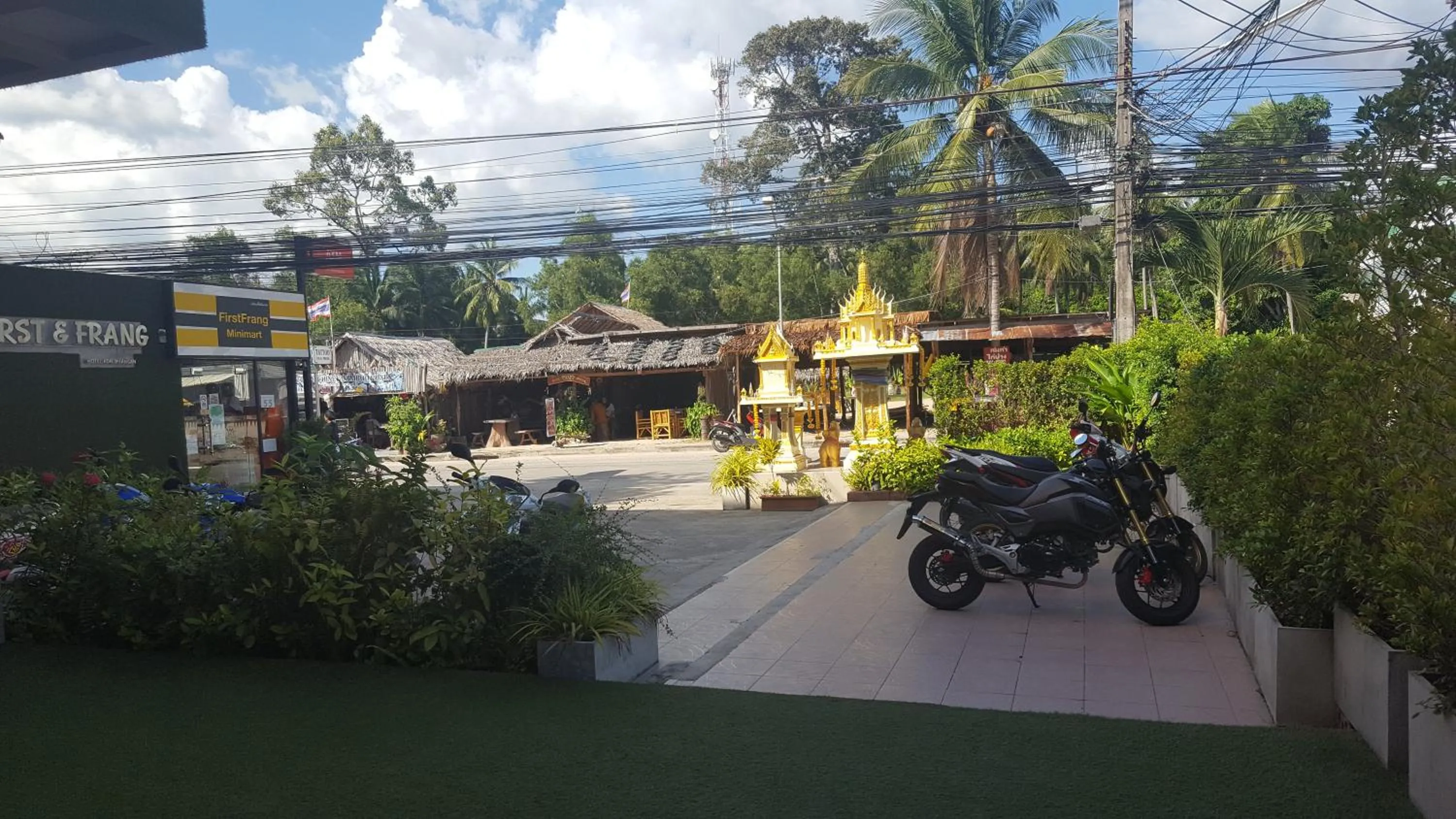 Facade/entrance in First and Frang Hotel - Koh Phangan