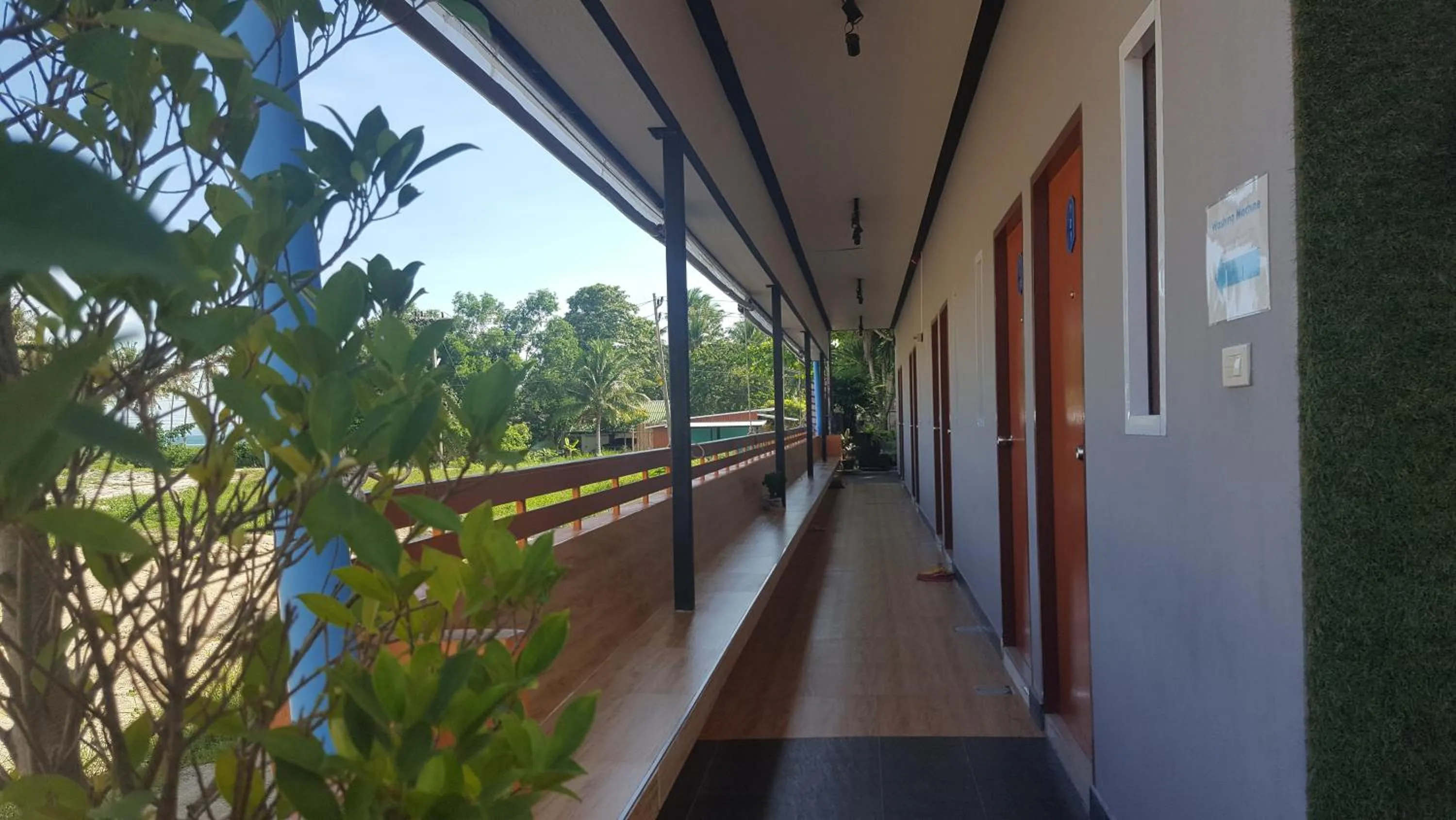 Balcony/Terrace in First and Frang Hotel - Koh Phangan