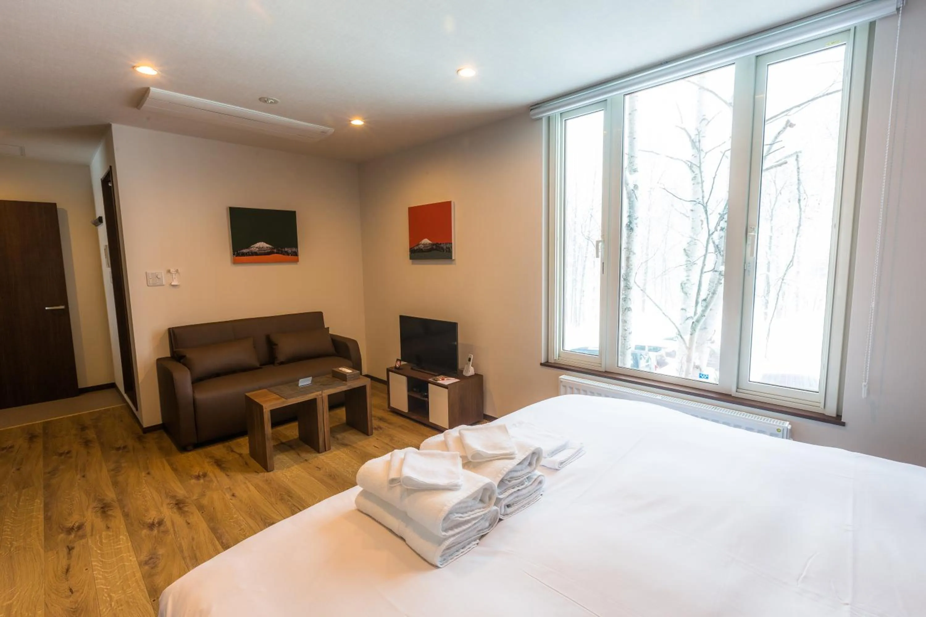 Bed in SnowDog Village