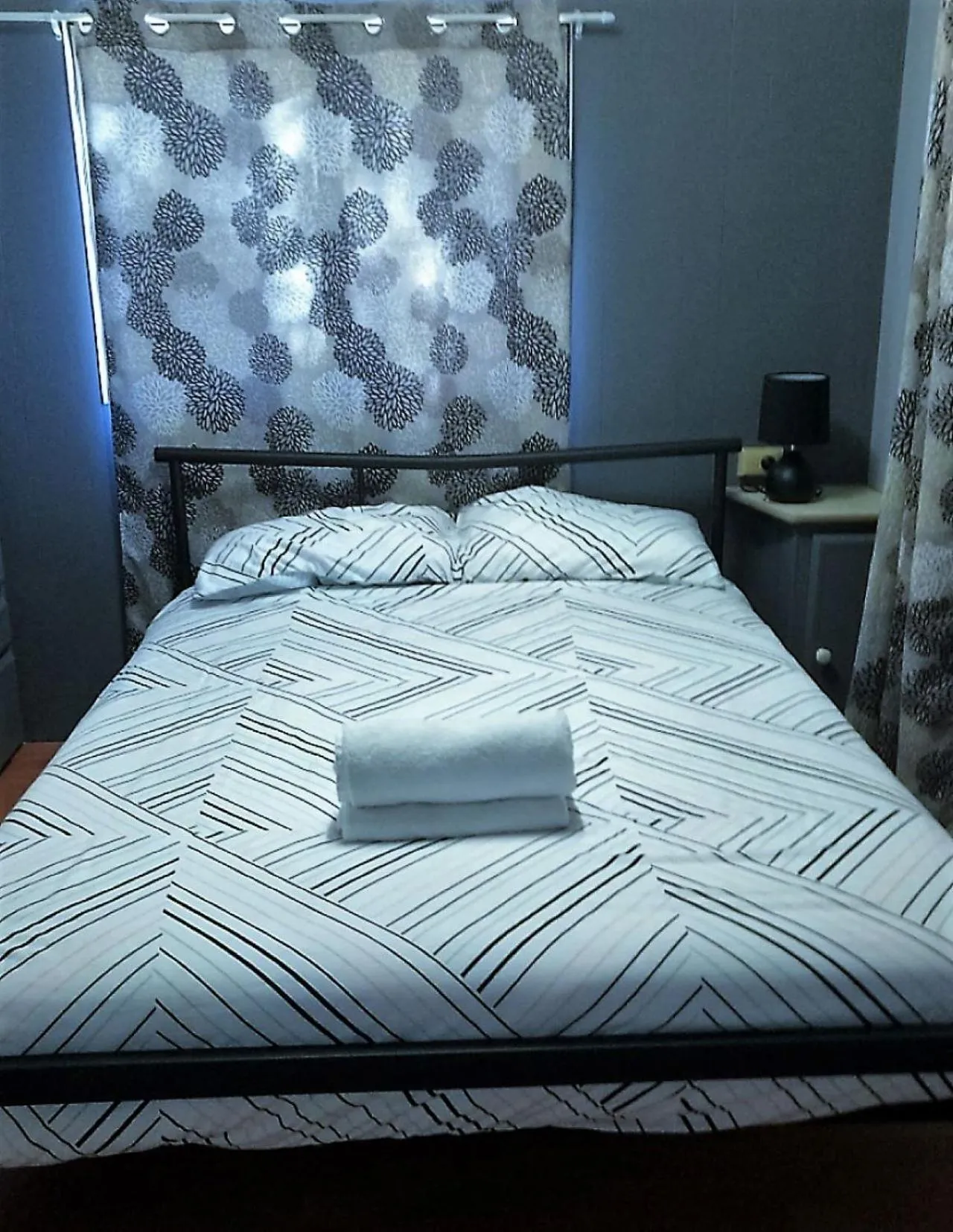 Bed in Twin Waters Caravan Park