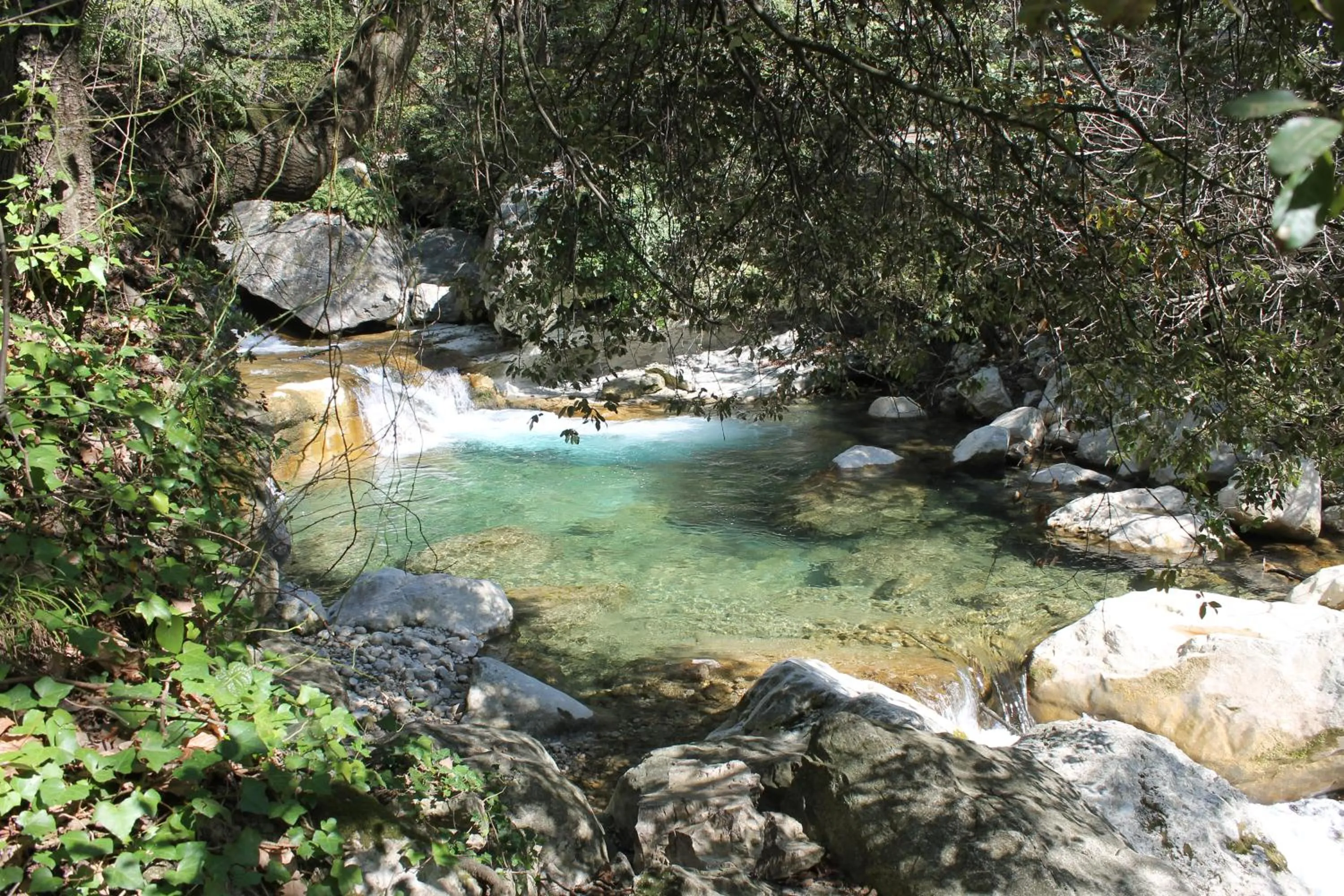 Natural landscape in Au Pied des Baous