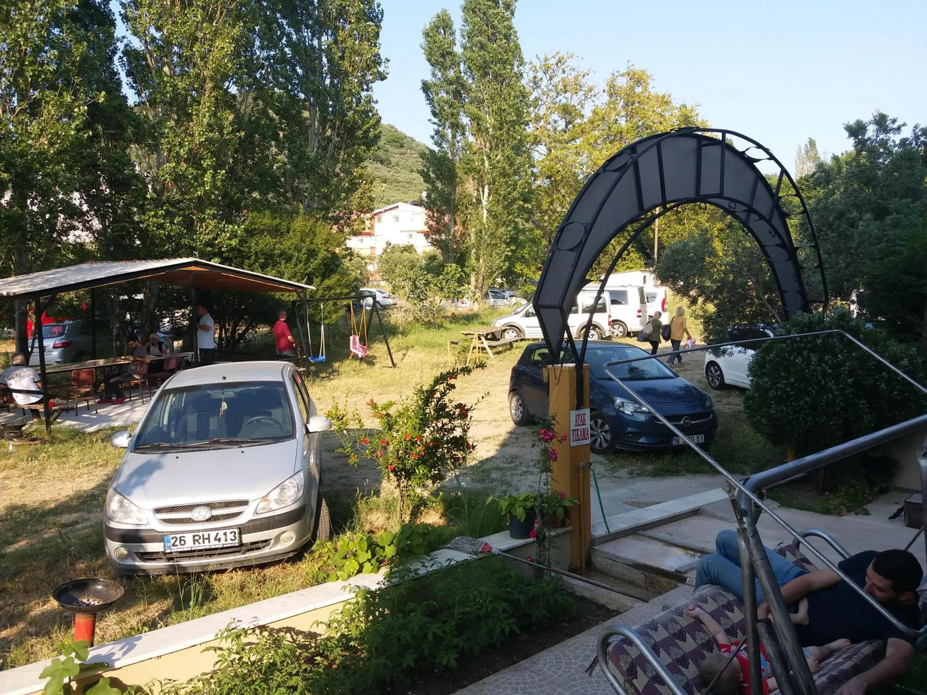 Garden in Sağlık Apart Pansiyon