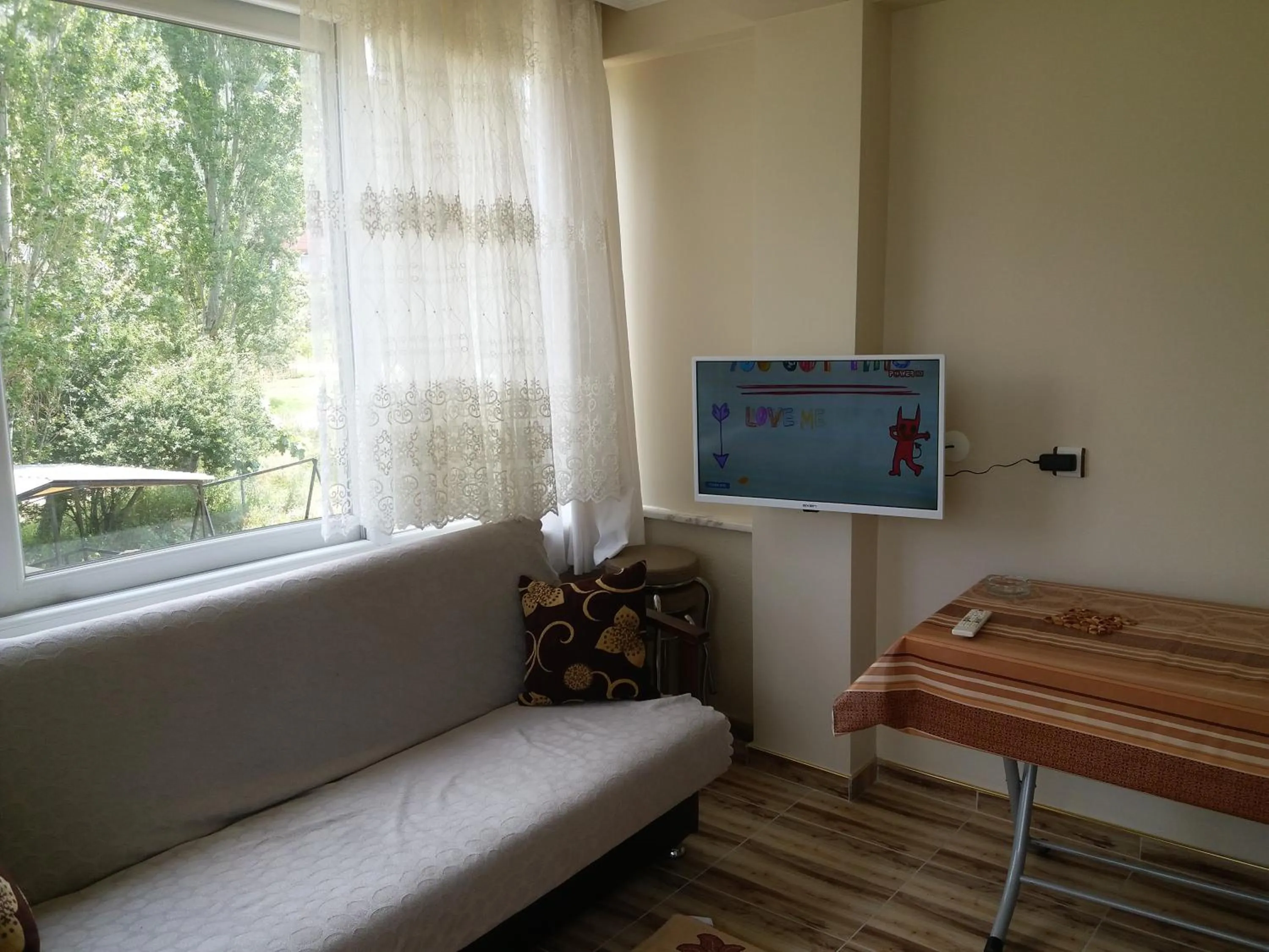 Living room in Sağlık Apart Pansiyon