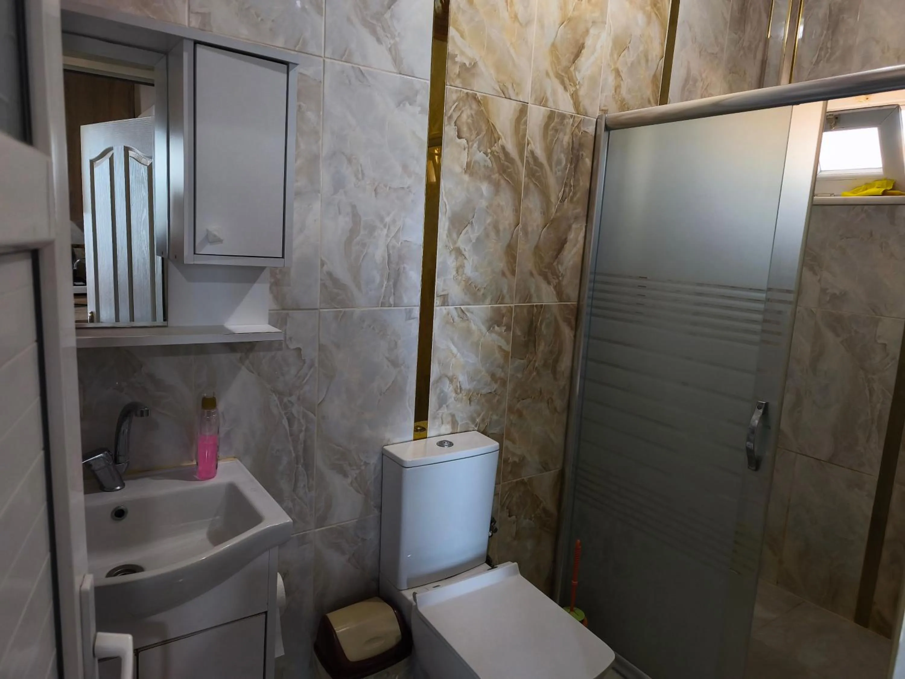 Toilet in Sağlık Apart Pansiyon