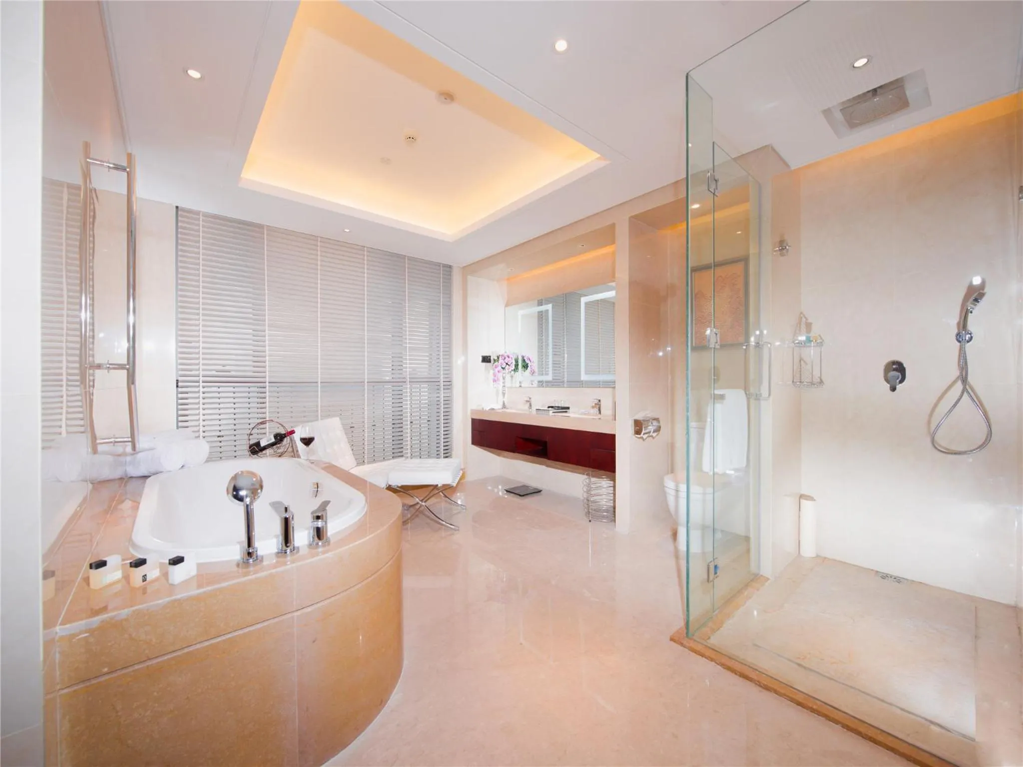 Bathroom in New Century Grand Hotel