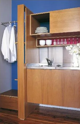 Kitchen or kitchenette in Dive Hotel