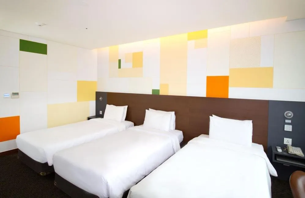 Bed in Hotel Skypark Kingstown Dongdaemun