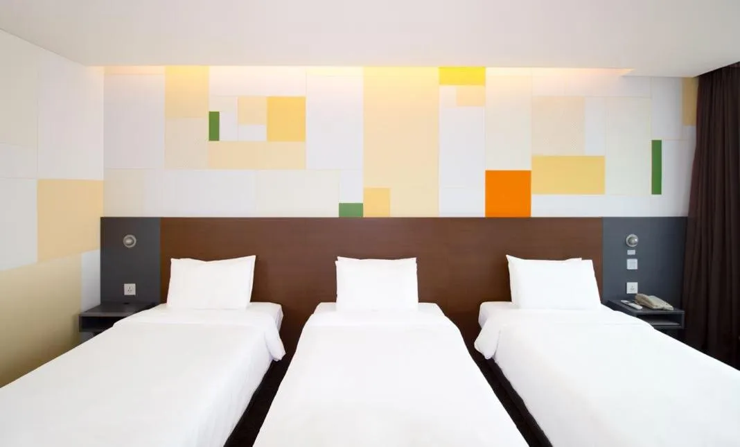 Bed in Hotel Skypark Kingstown Dongdaemun