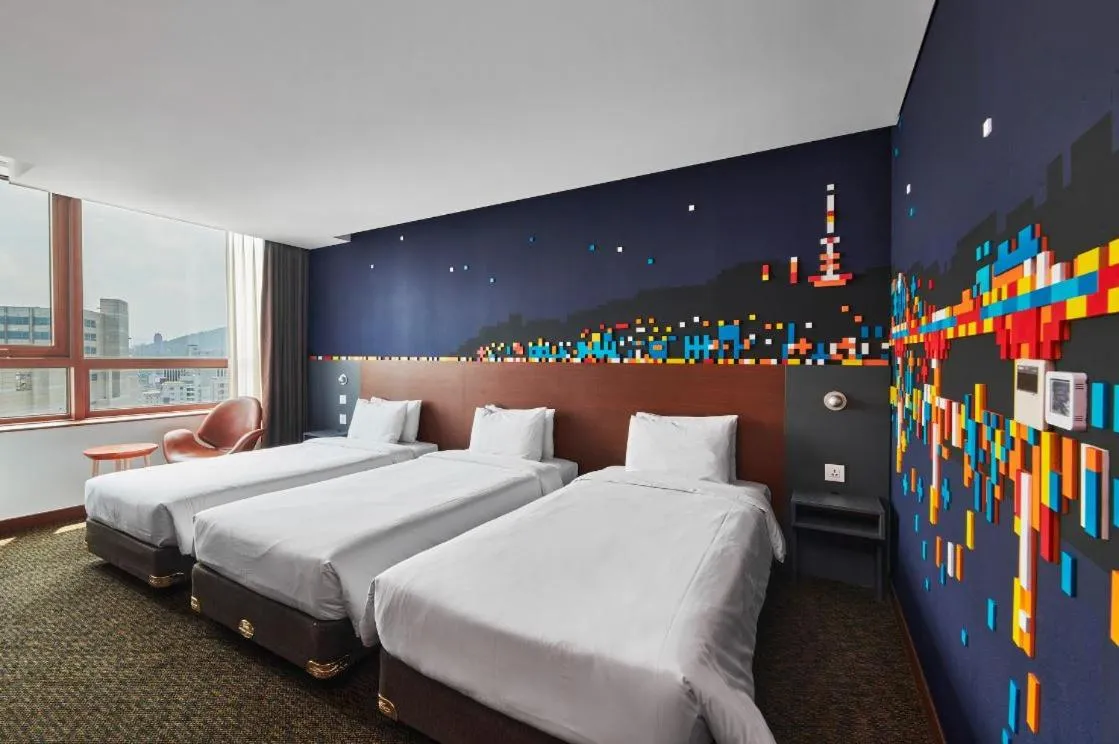 Bed in Hotel Skypark Kingstown Dongdaemun