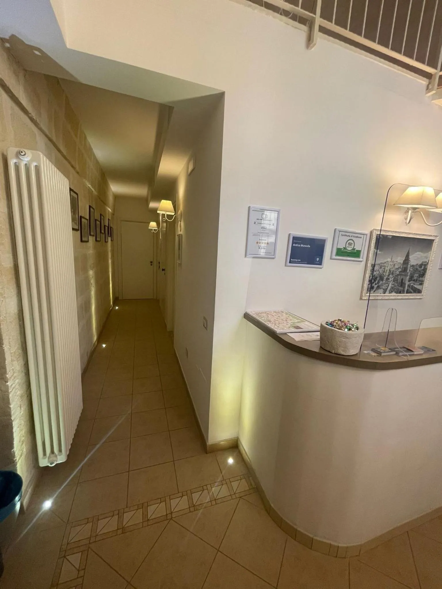 Facade/entrance in Antica Mateola