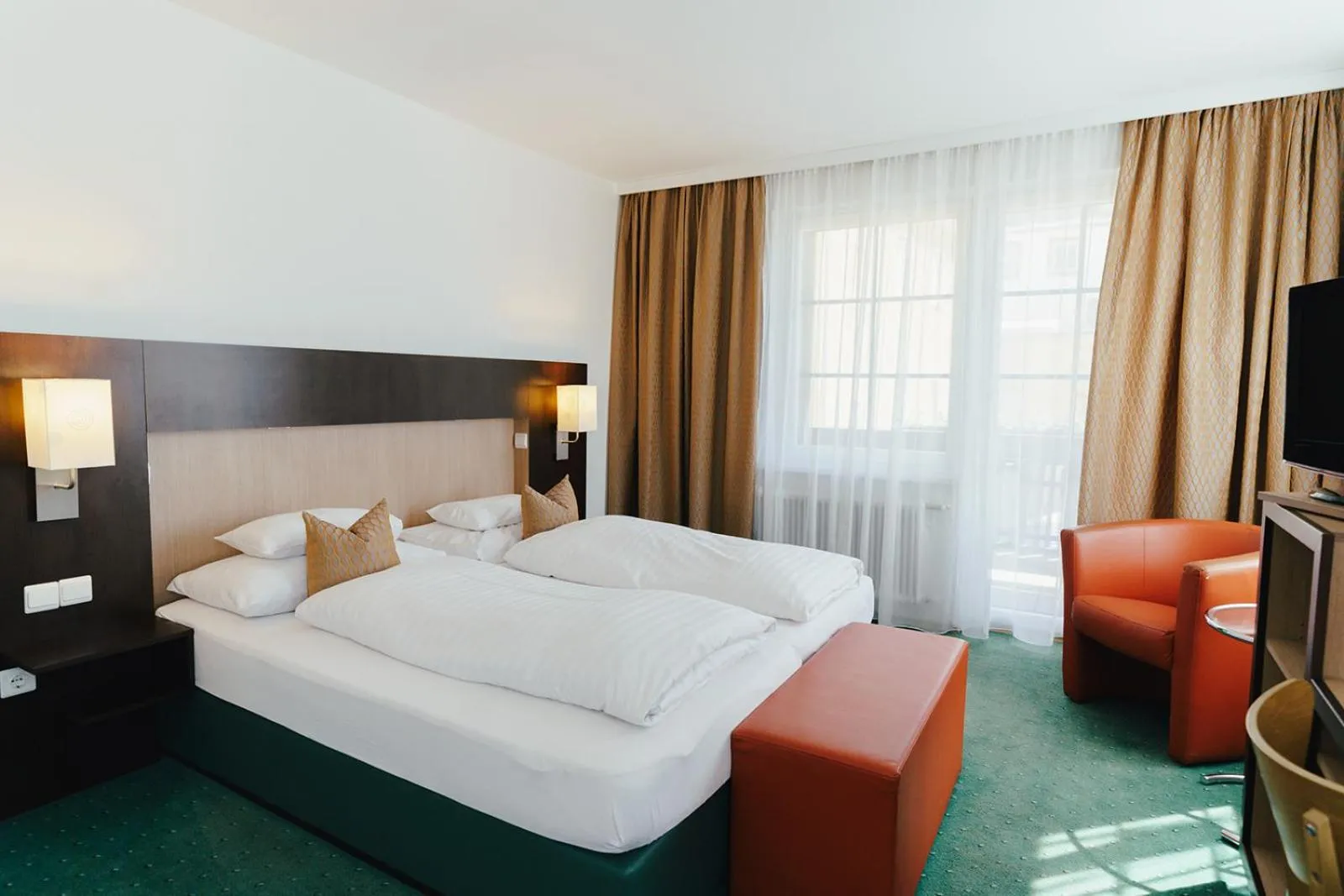 Photo of the whole room, Bed in Zum Dorfschmied