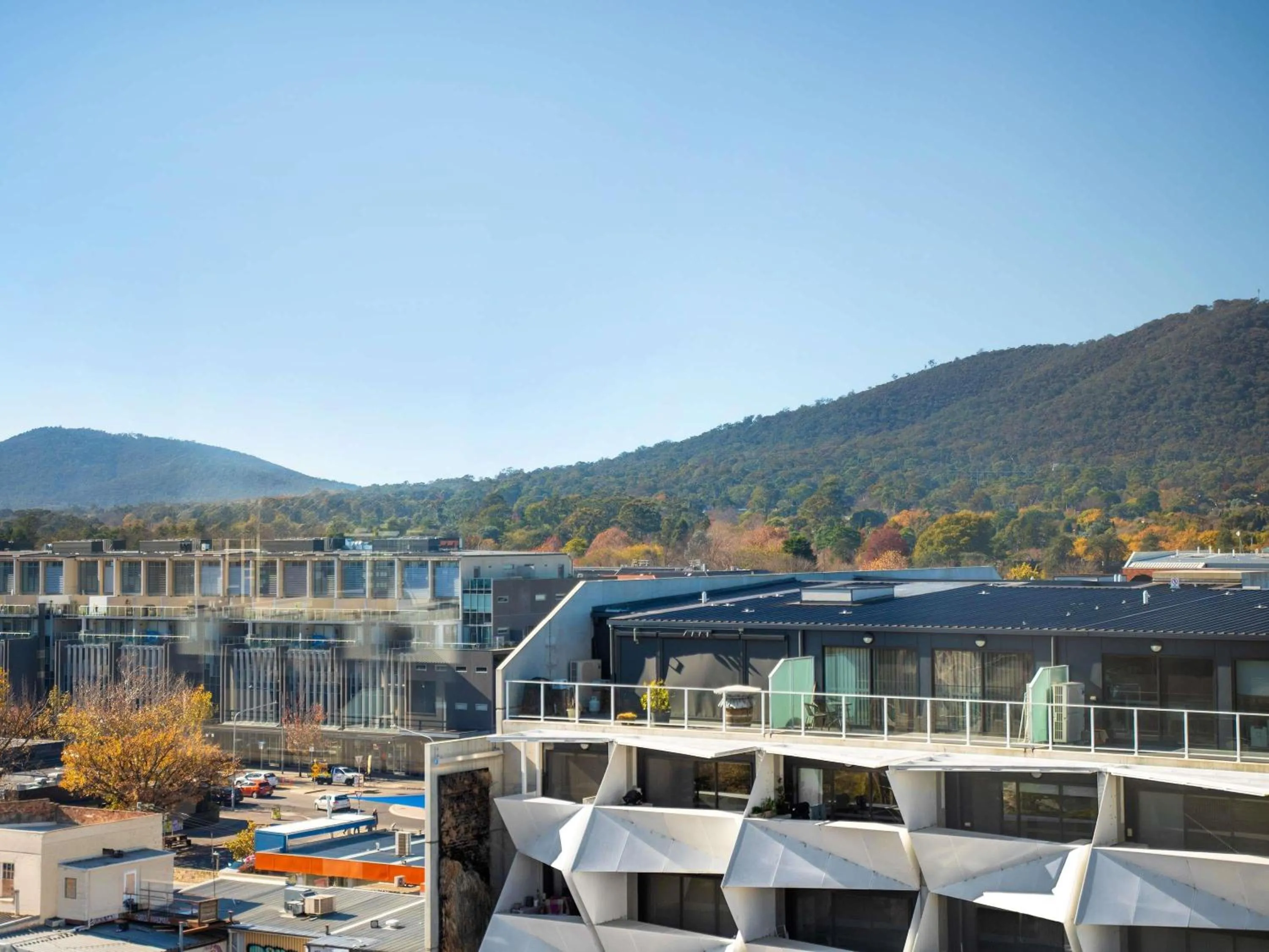 Bedroom in Mantra on Northbourne