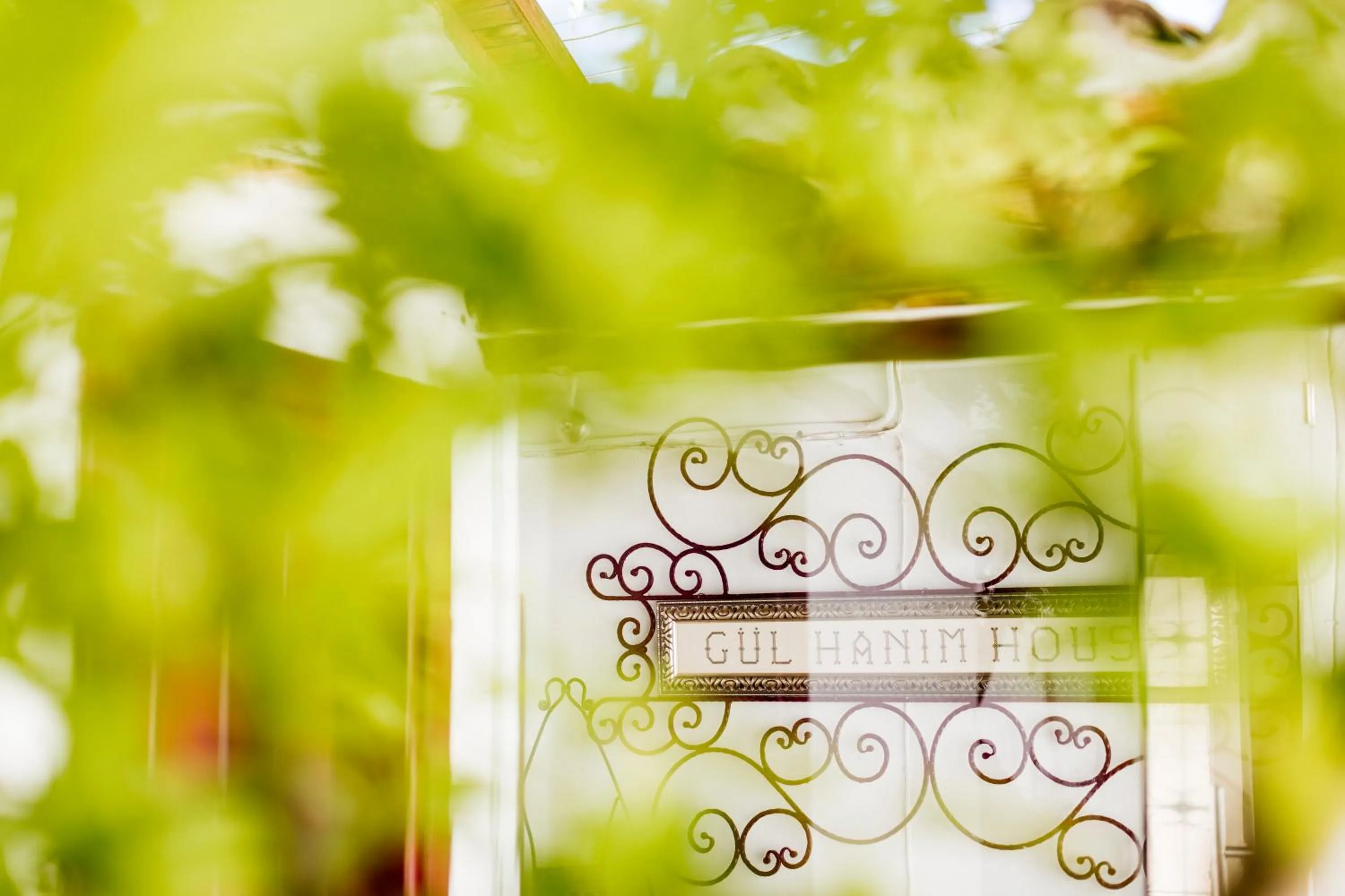 Garden in Gul Hanim House Boutique Hotel