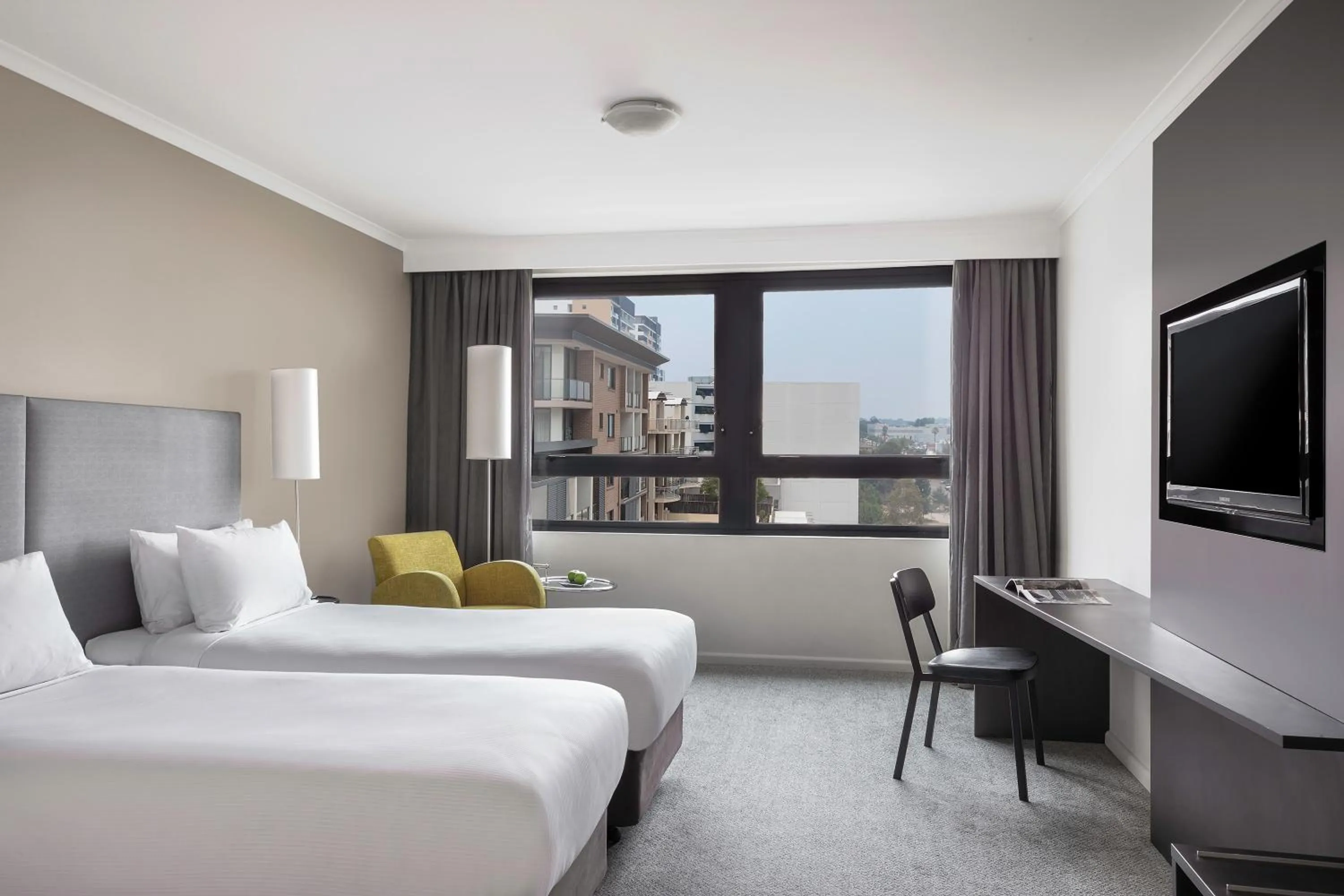 Bedroom, Bed in Mantra Parramatta