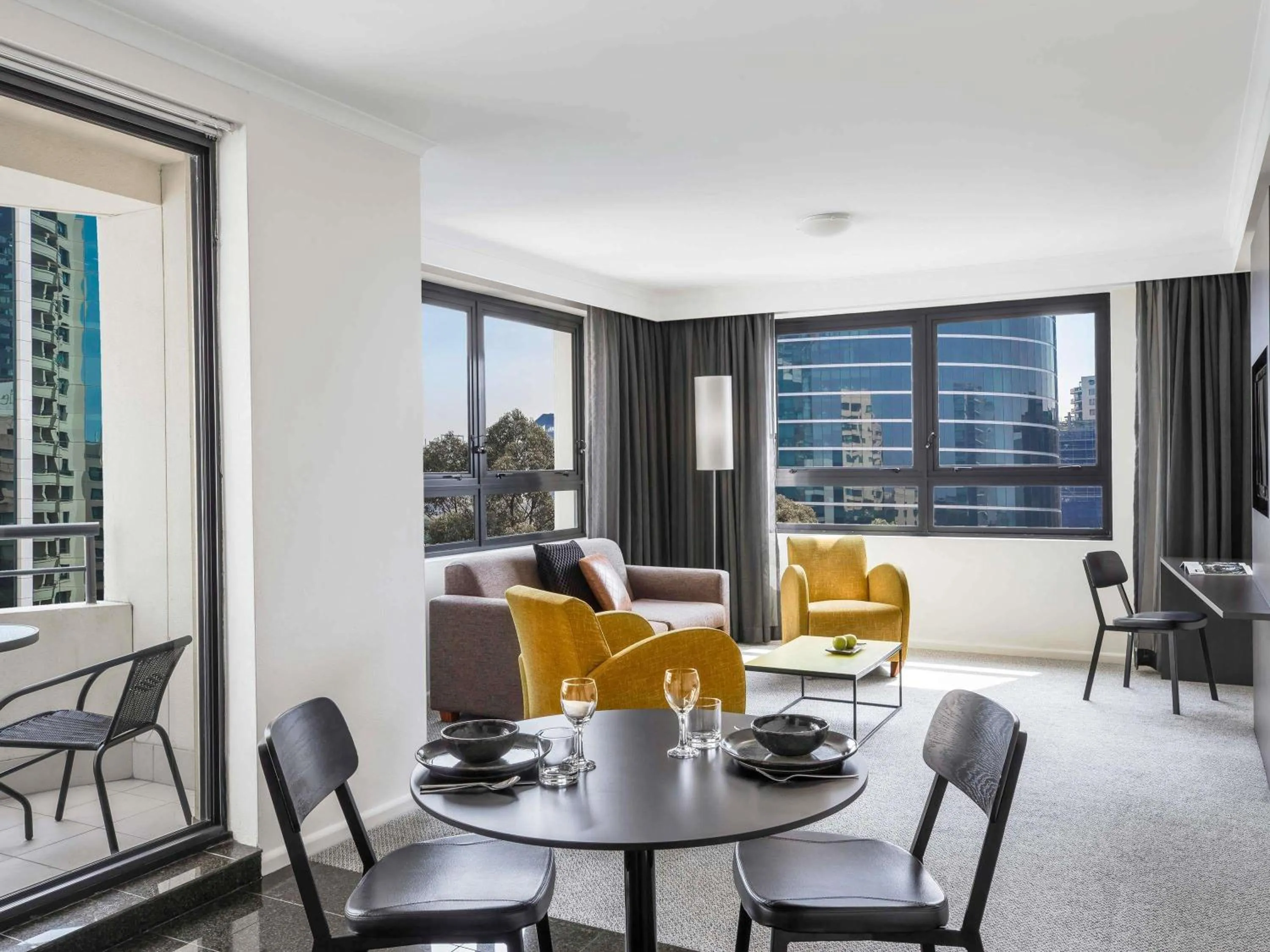 Bedroom in Mantra Parramatta