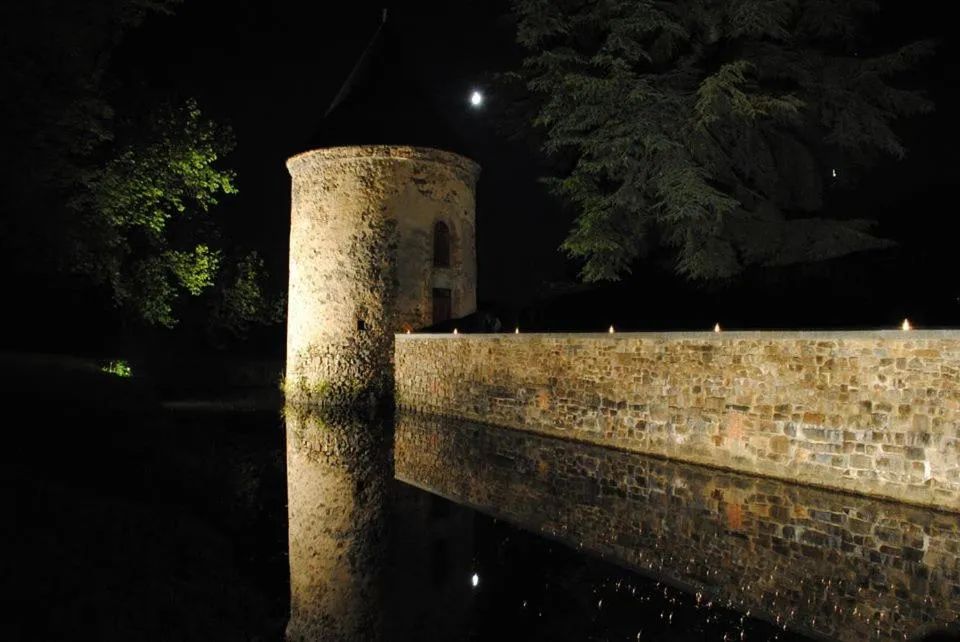 Garden in Logis de la Helberdière
