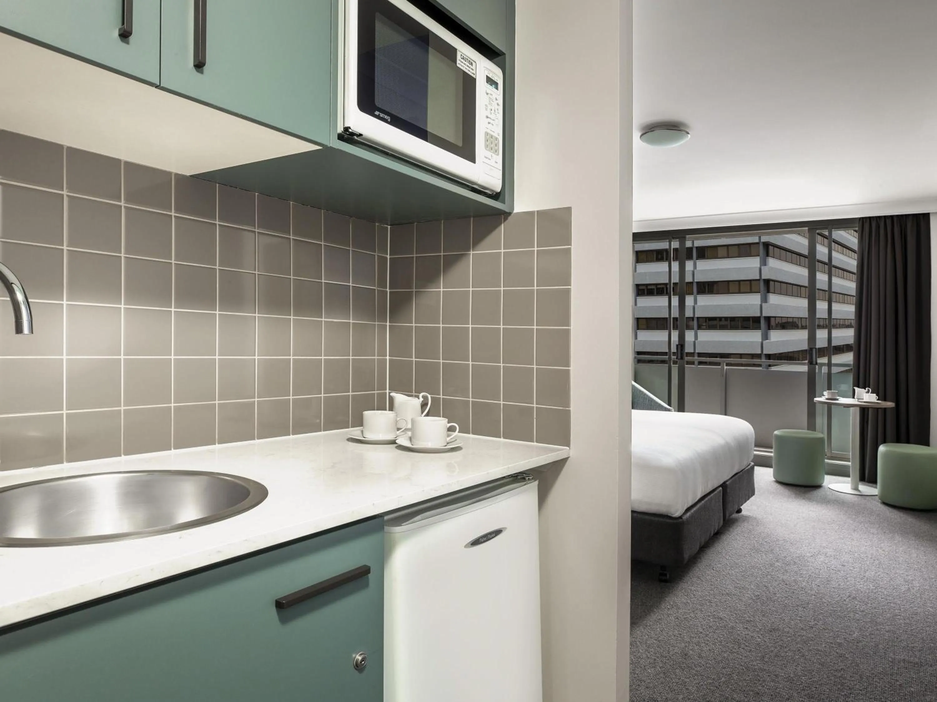 Bedroom, Bed in Mantra Chatswood