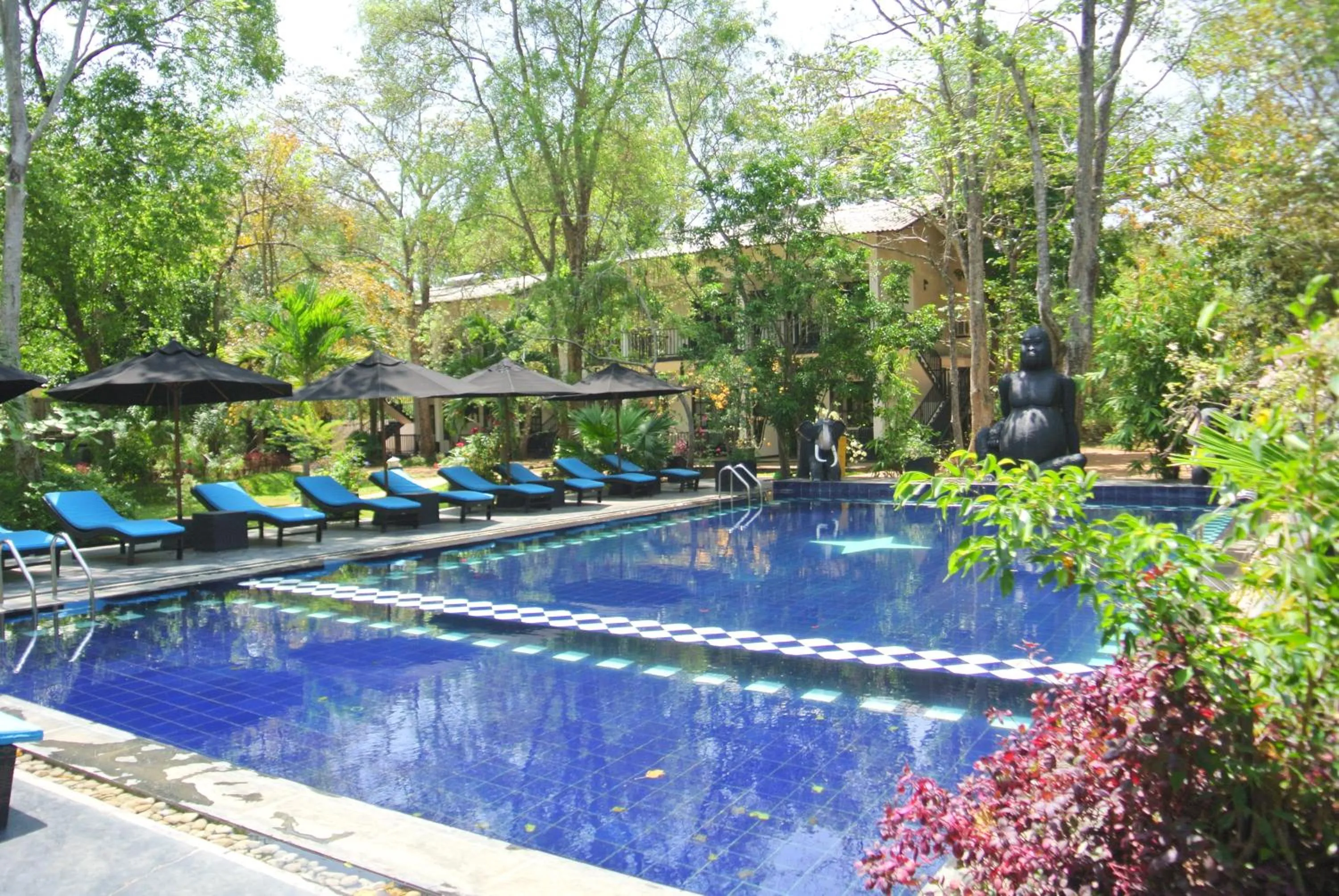 Swimming pool in Flower Garden Eco Village