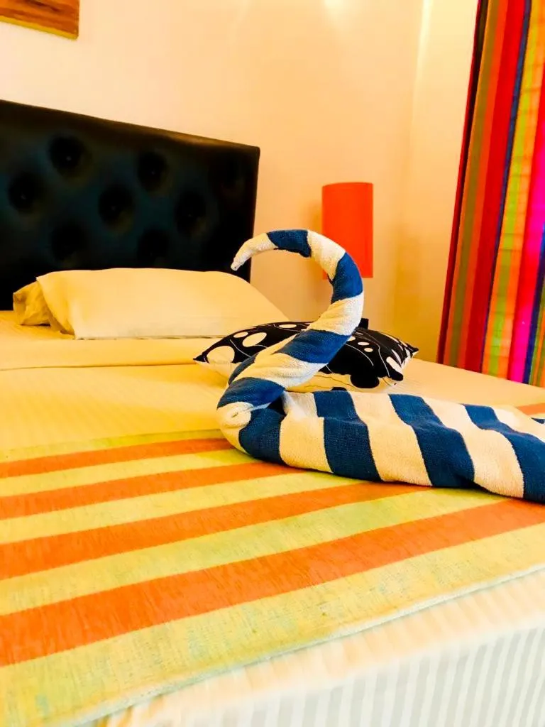 Bed in Flower Garden Eco Village