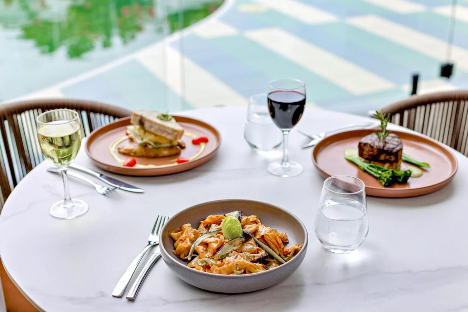 Food close-up in Mercure Cairns