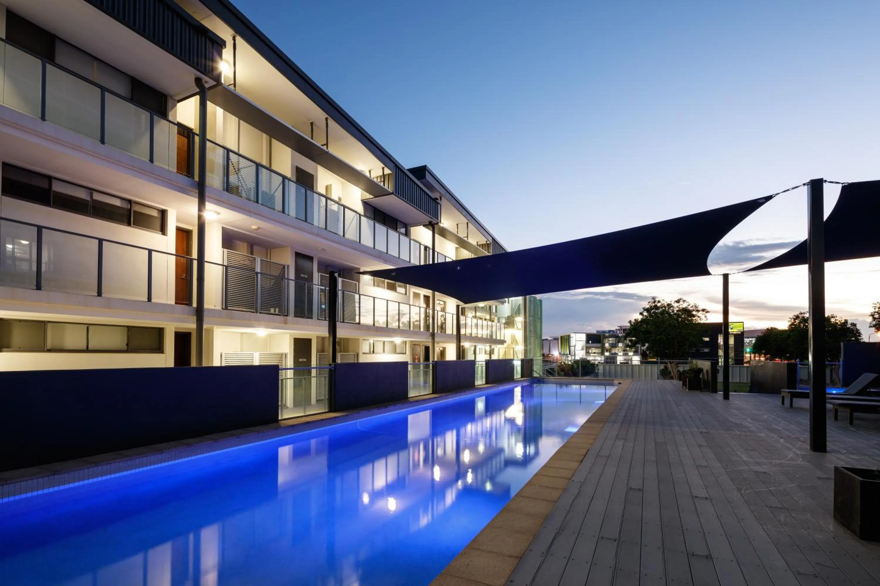 Swimming pool in Central Islington Apartments