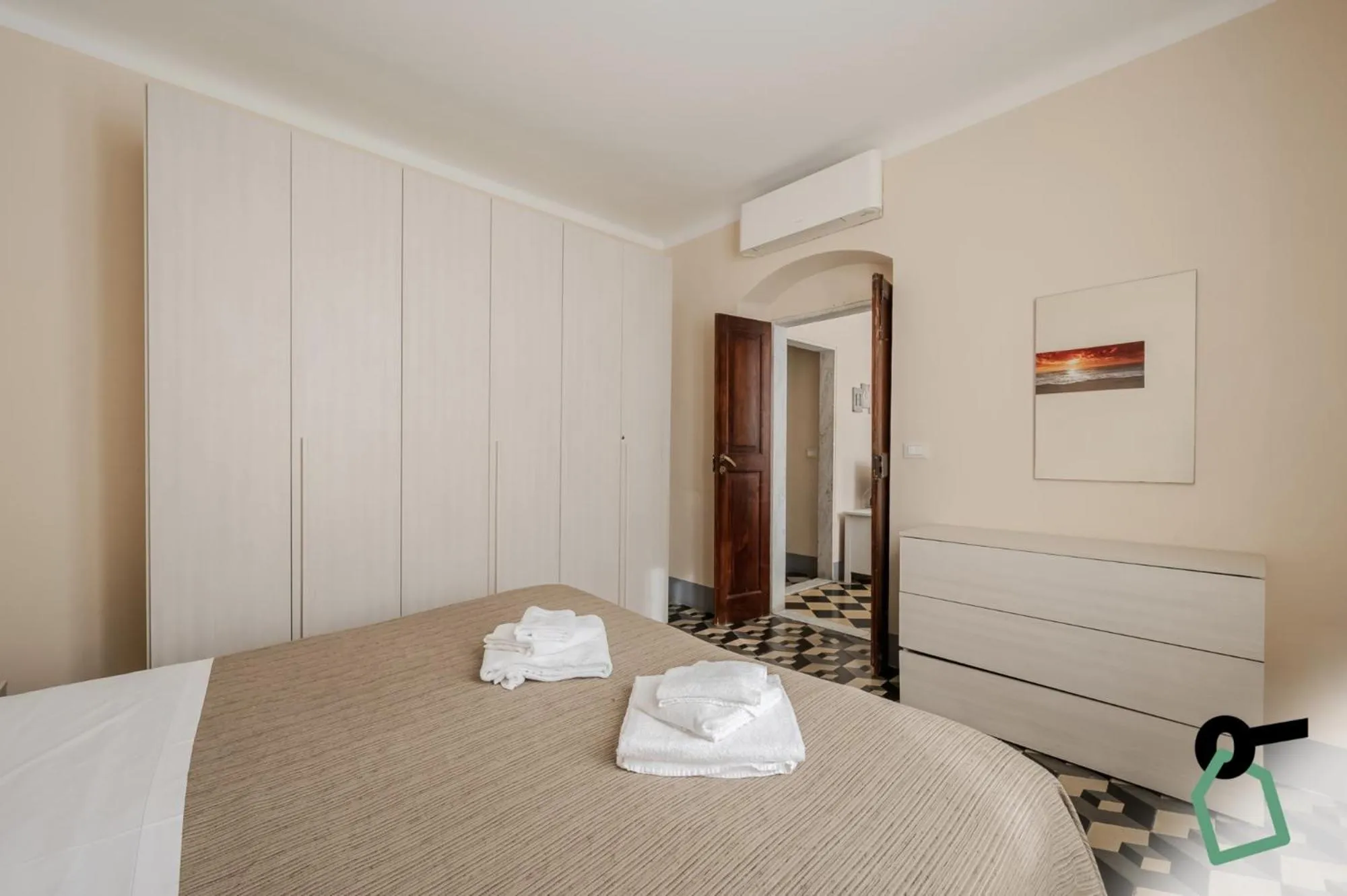 Photo of the whole room, Bed in HOTIDAY Apartment Collection - Lerici Terrediliguria