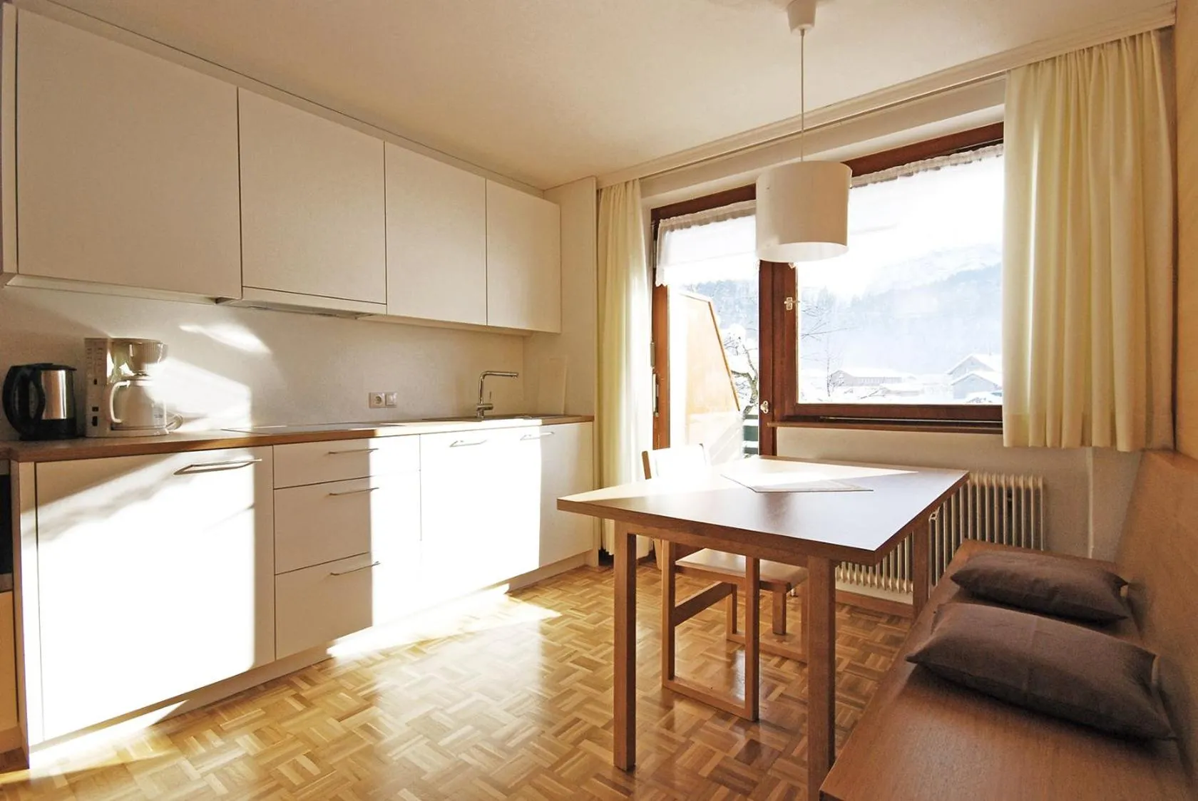 Dining area in Gästehaus Meusburger