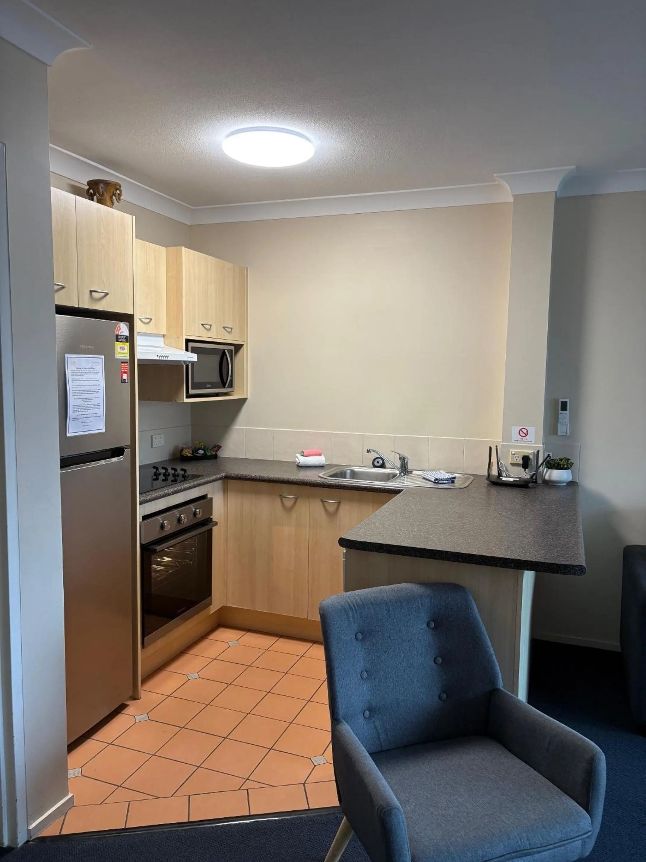 Kitchen or kitchenette in Island Beach Resort