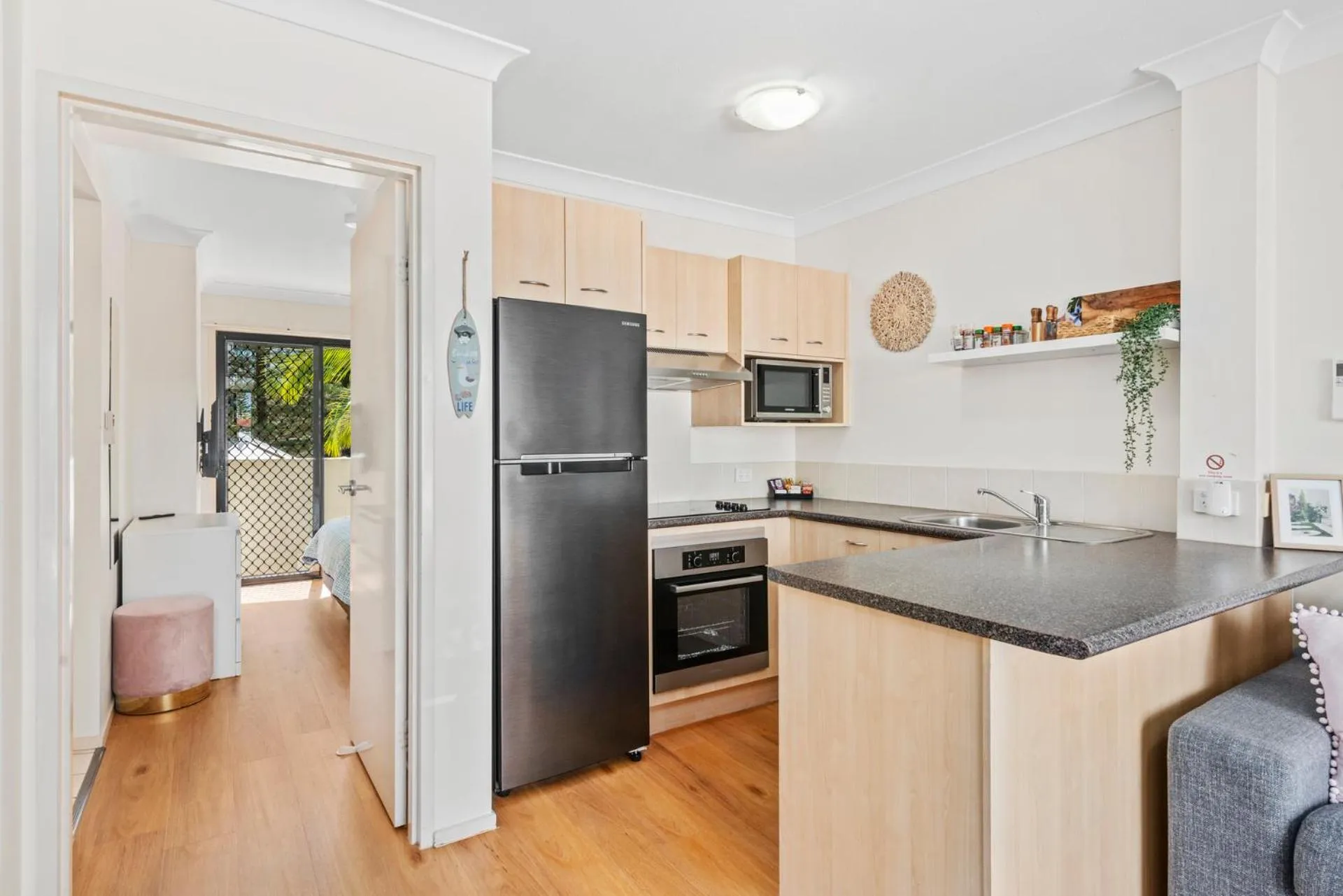 kitchen in Island Beach Resort