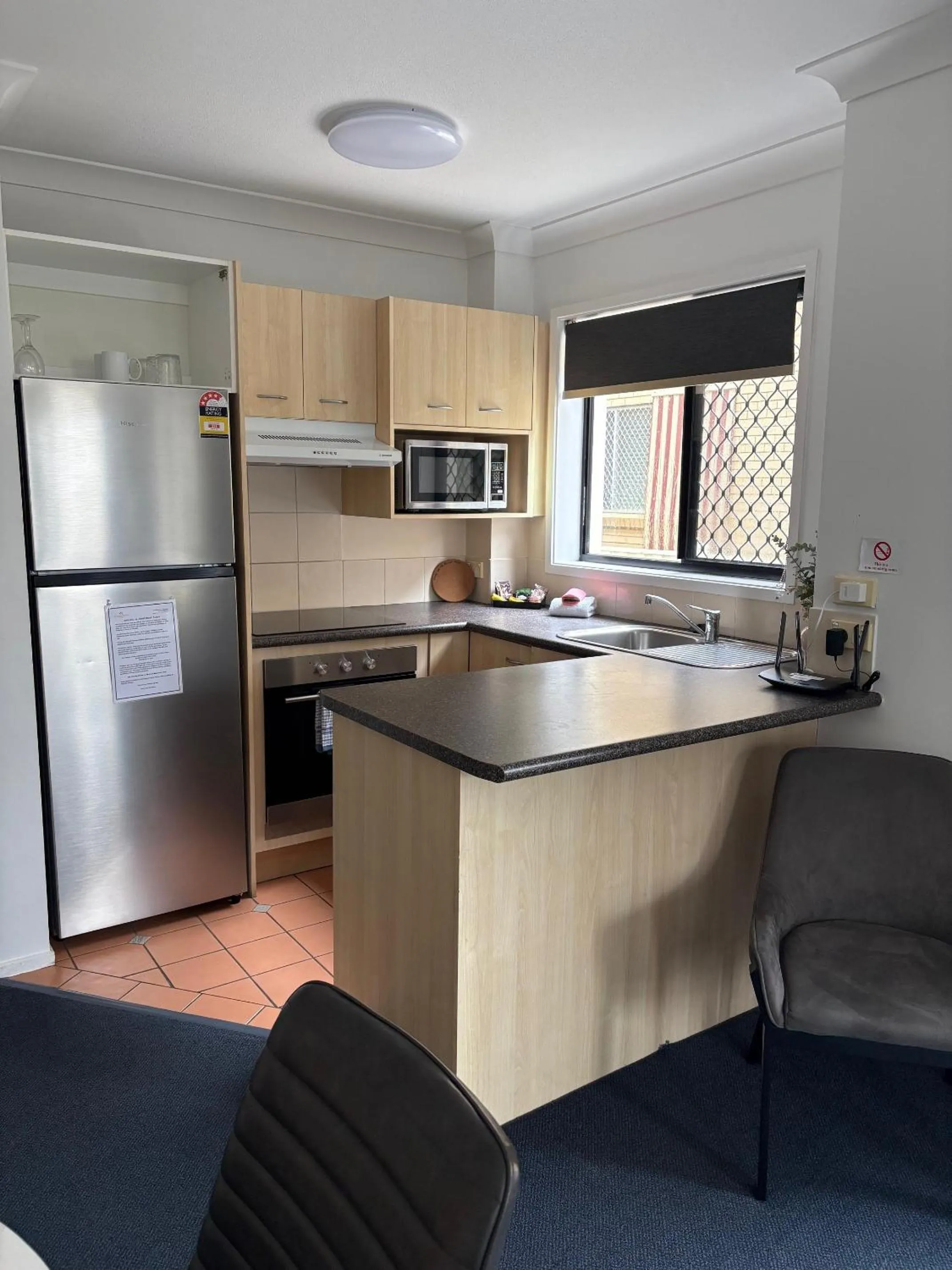 kitchen in Island Beach Resort